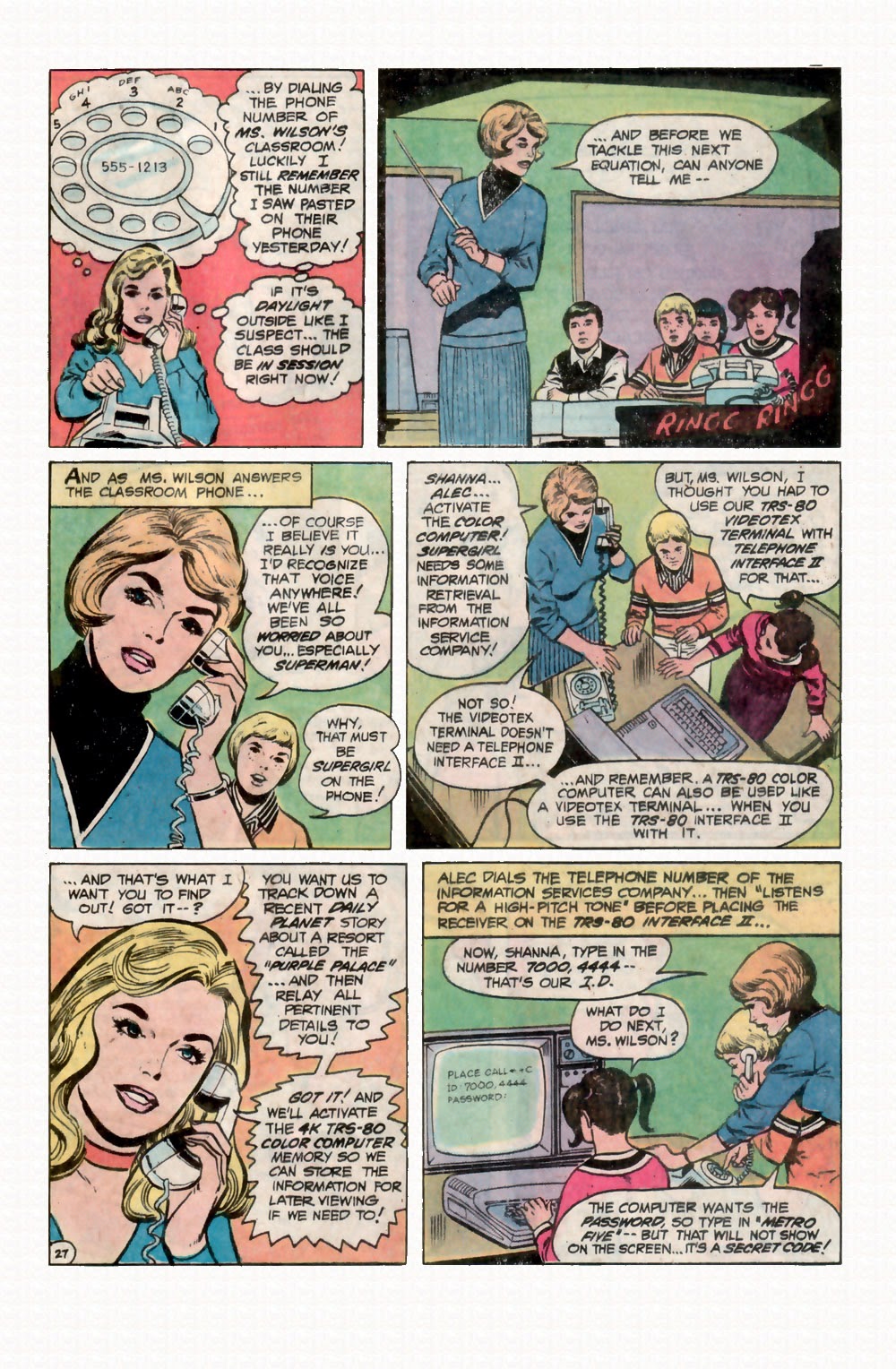 Read online Superman in "Victory by Computer" comic -  Issue # Full - 28