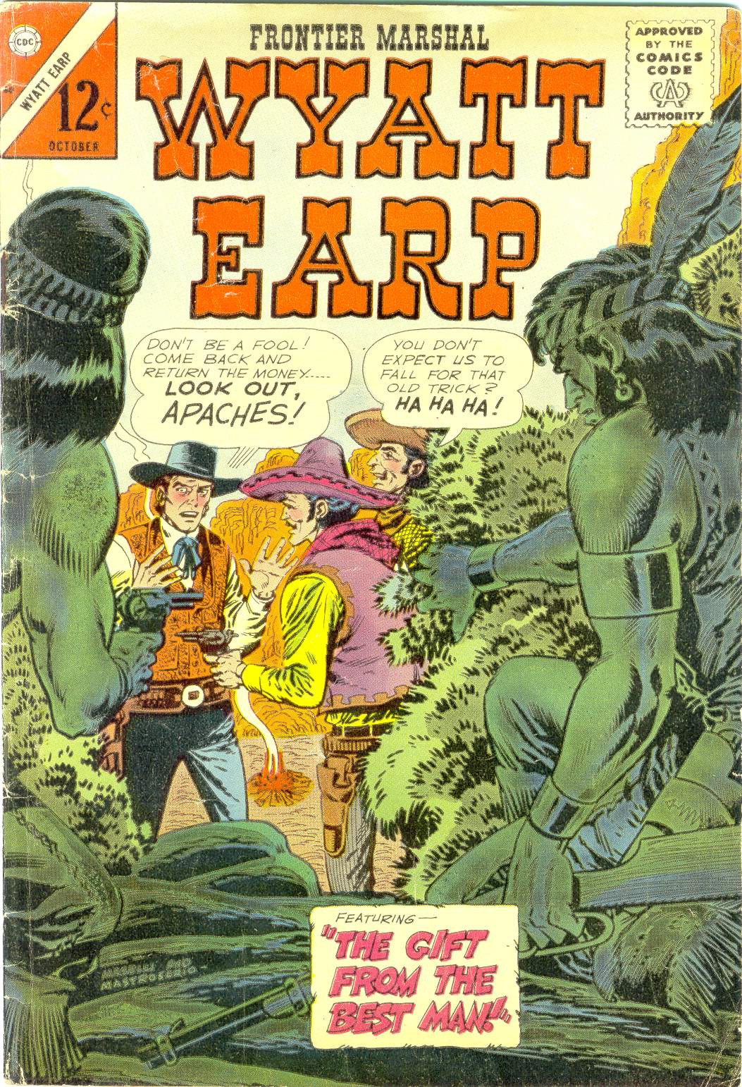 Read online Wyatt Earp Frontier Marshal comic -  Issue #60 - 1