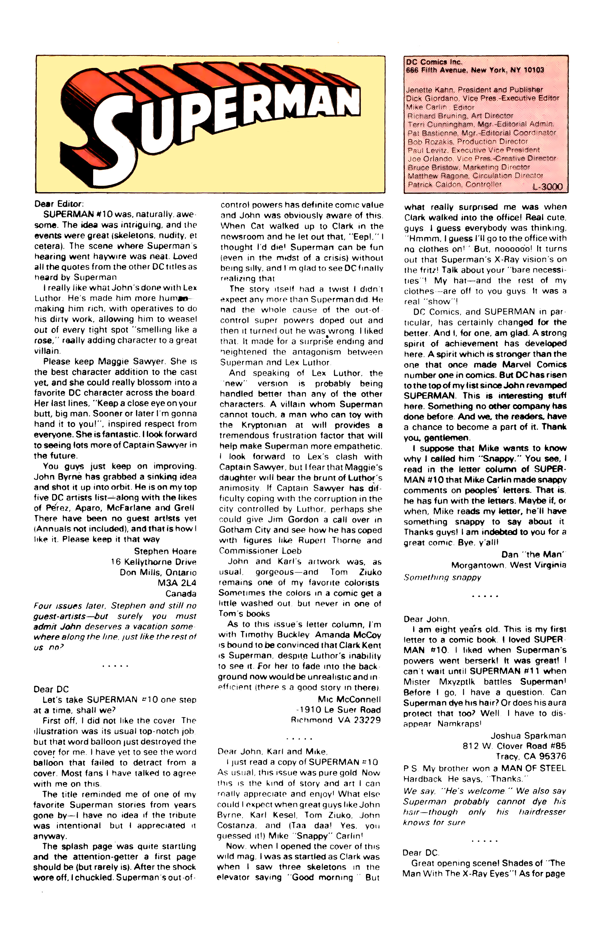 Read online Superman (1987) comic -  Issue #14 - 24