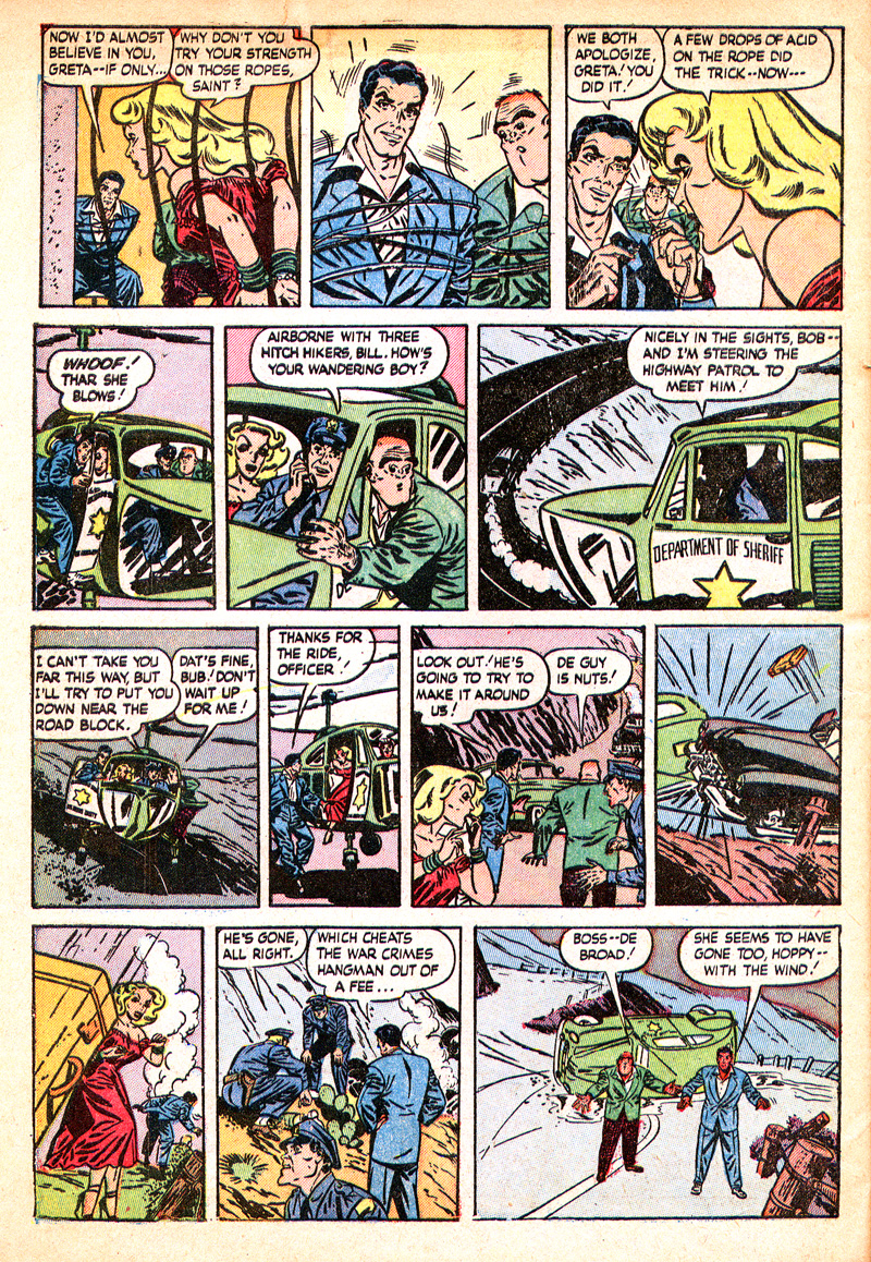 Read online The Saint (1947) comic -  Issue #9 - 31