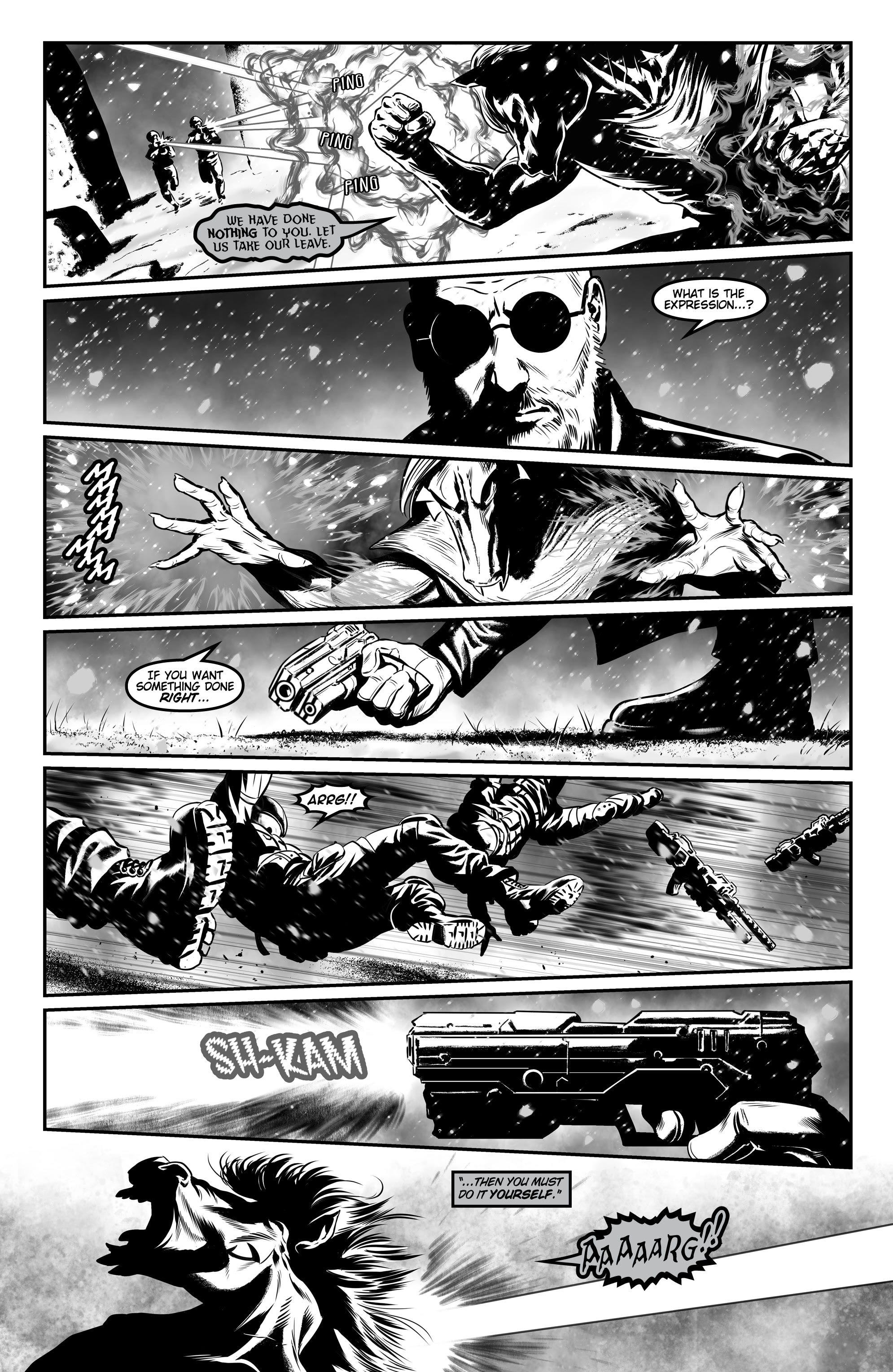 Read online Grisly Unit: Frosty Night comic -  Issue # Full - 9