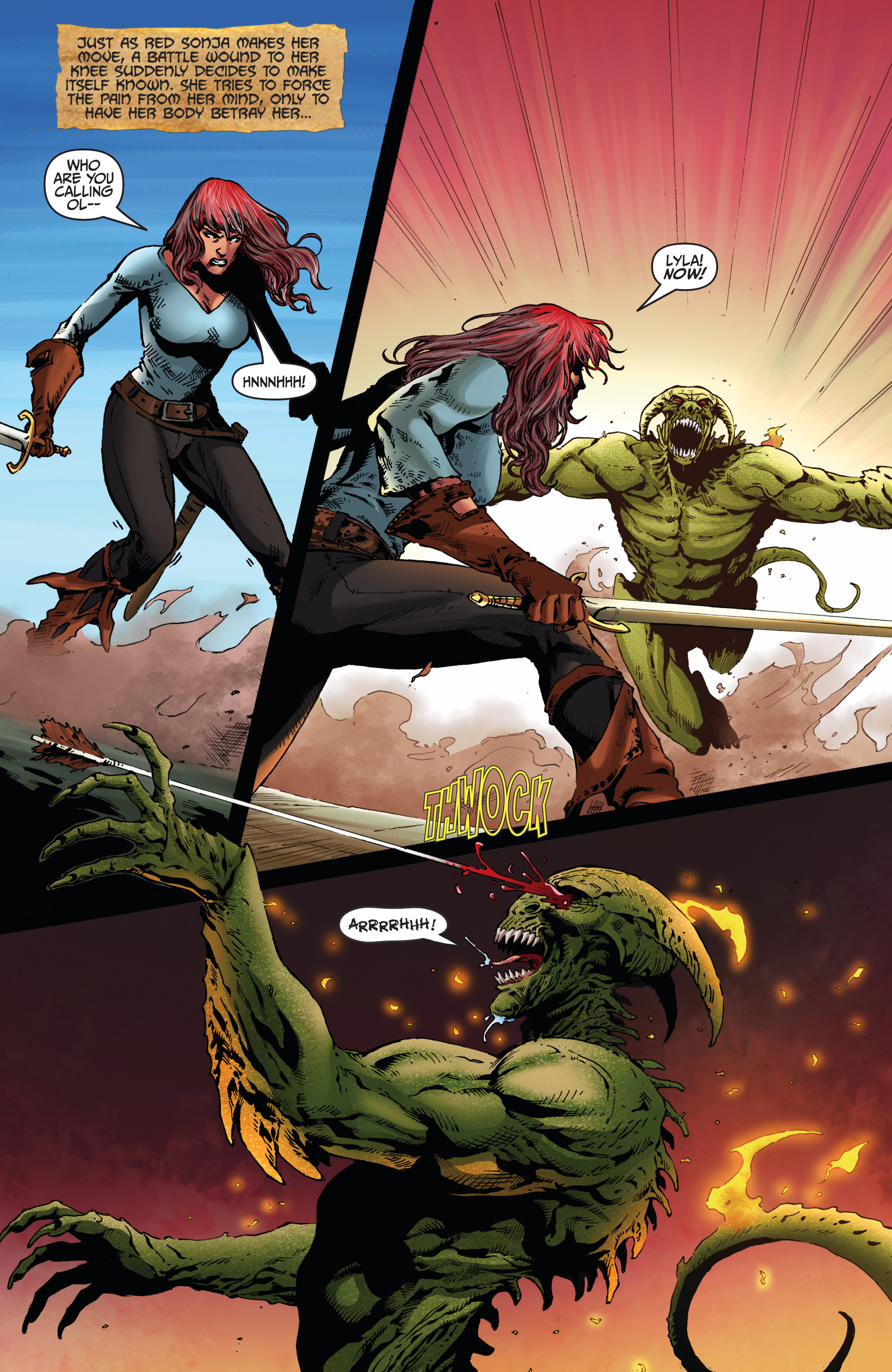 Read online Red Sonja: Vulture's Circle comic -  Issue # _TPB - 23
