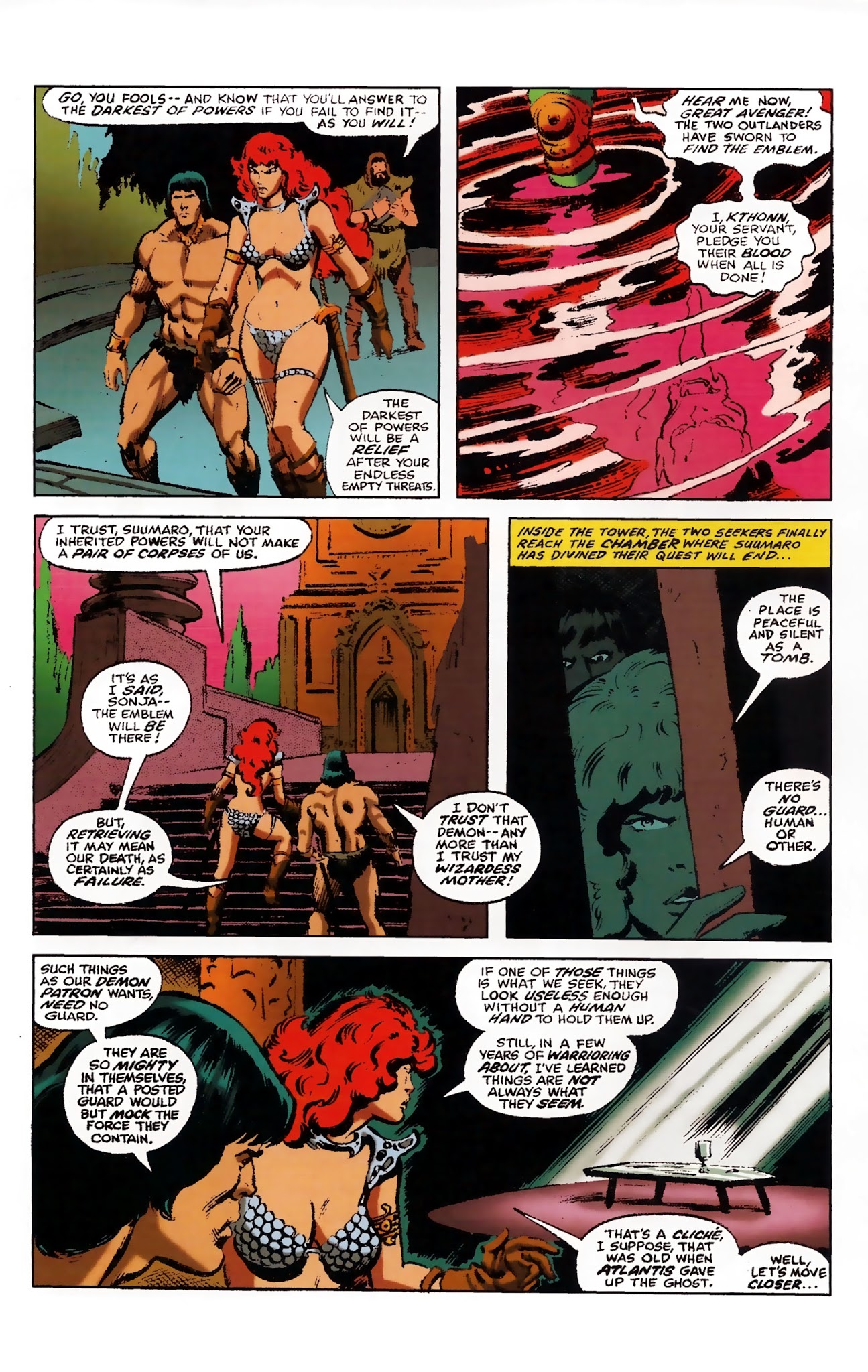 Read online The Adventures of Red Sonja comic -  Issue # TPB 3 - 78