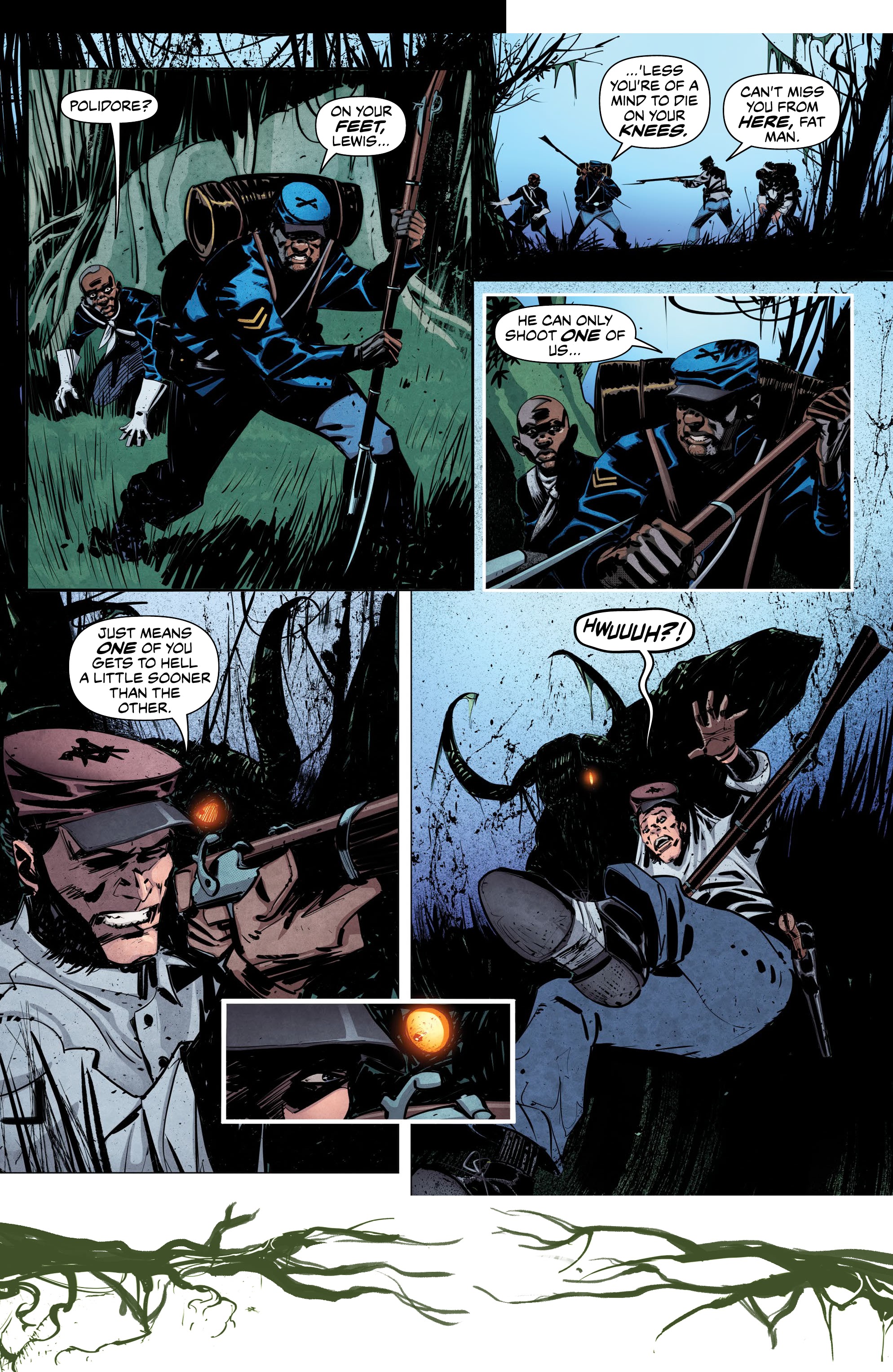 Read online Swamp God comic -  Issue #3 - 8