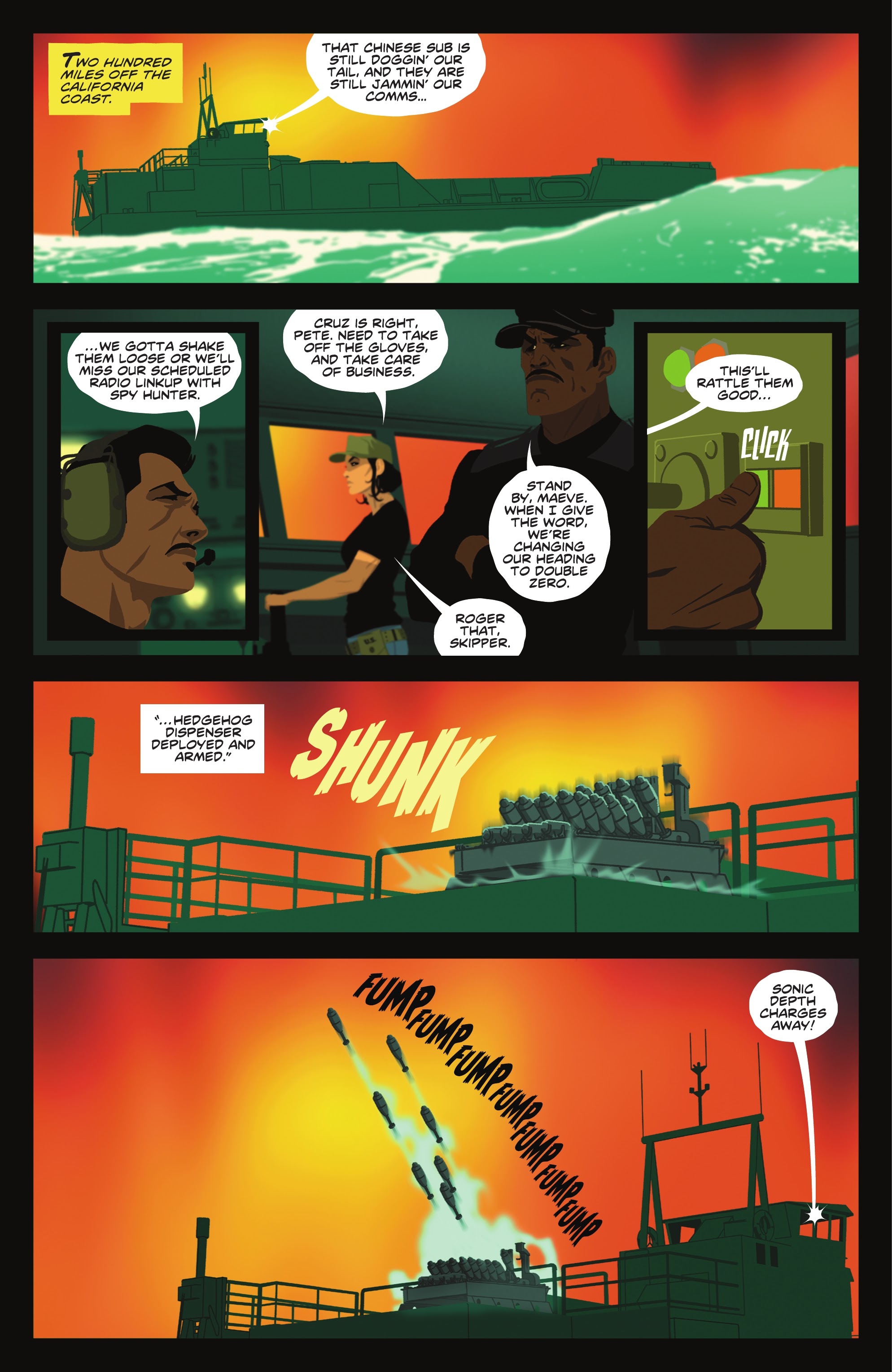 Read online Spy Hunter & Paper Boy comic -  Issue #2 - 10