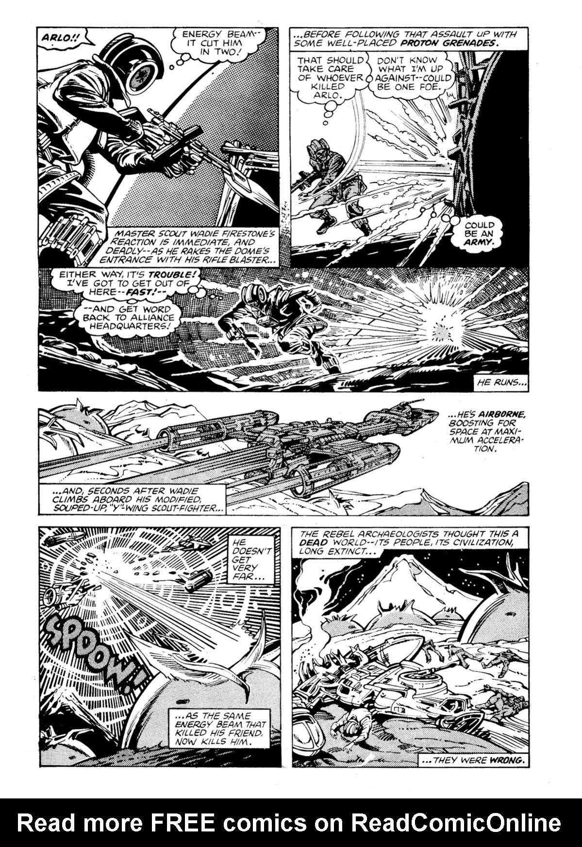 Read online Star Wars Weekly comic -  Issue #107 - 4