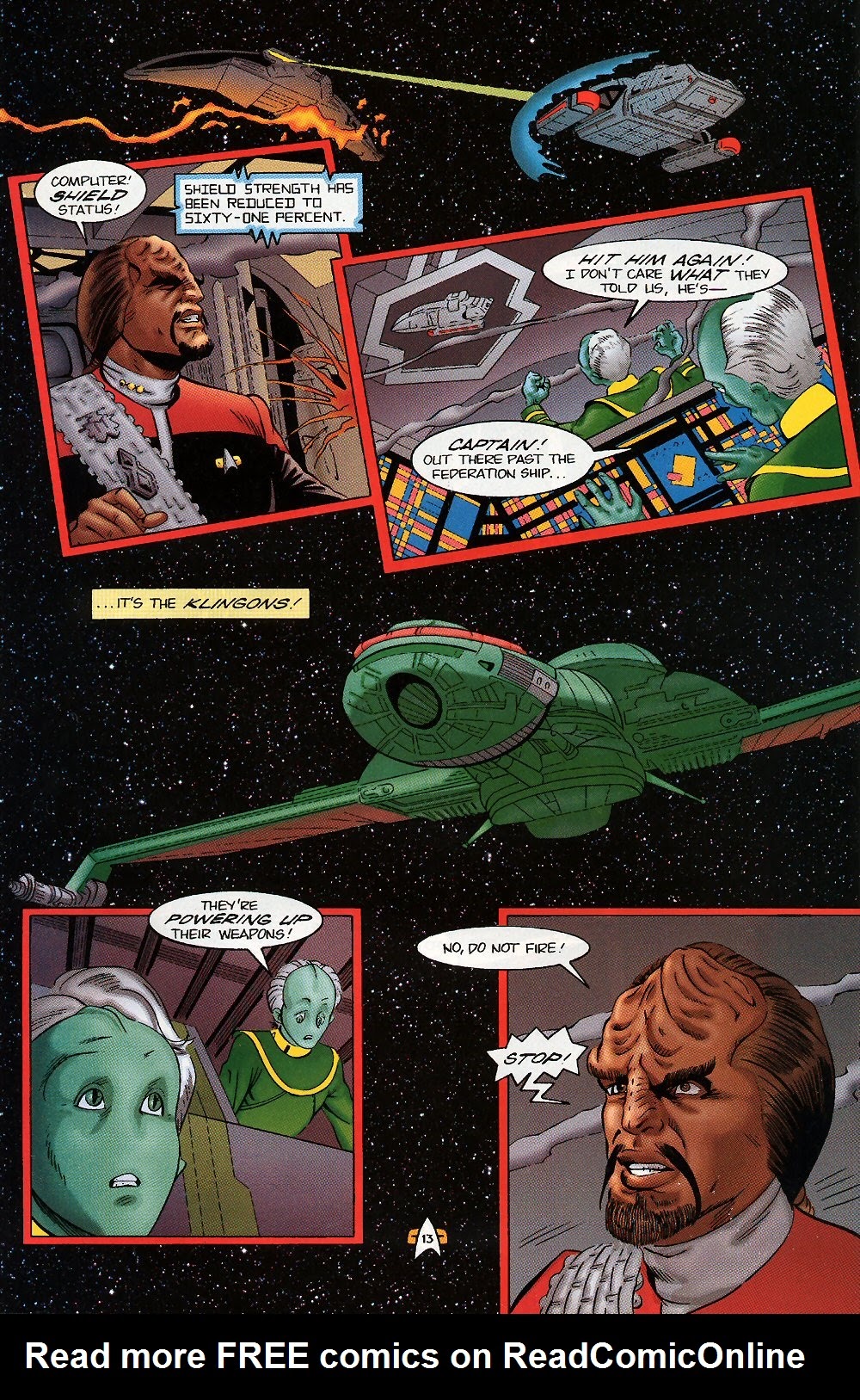 Read online Star Trek: Deep Space Nine: Worf Special comic -  Issue # Full - 18