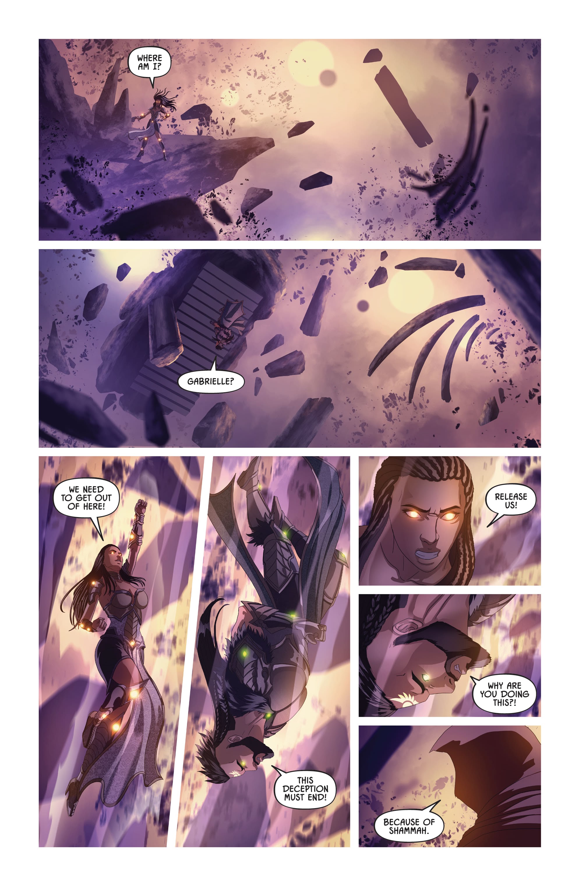 Read online Knights of the Golden Sun comic -  Issue #11 - 16