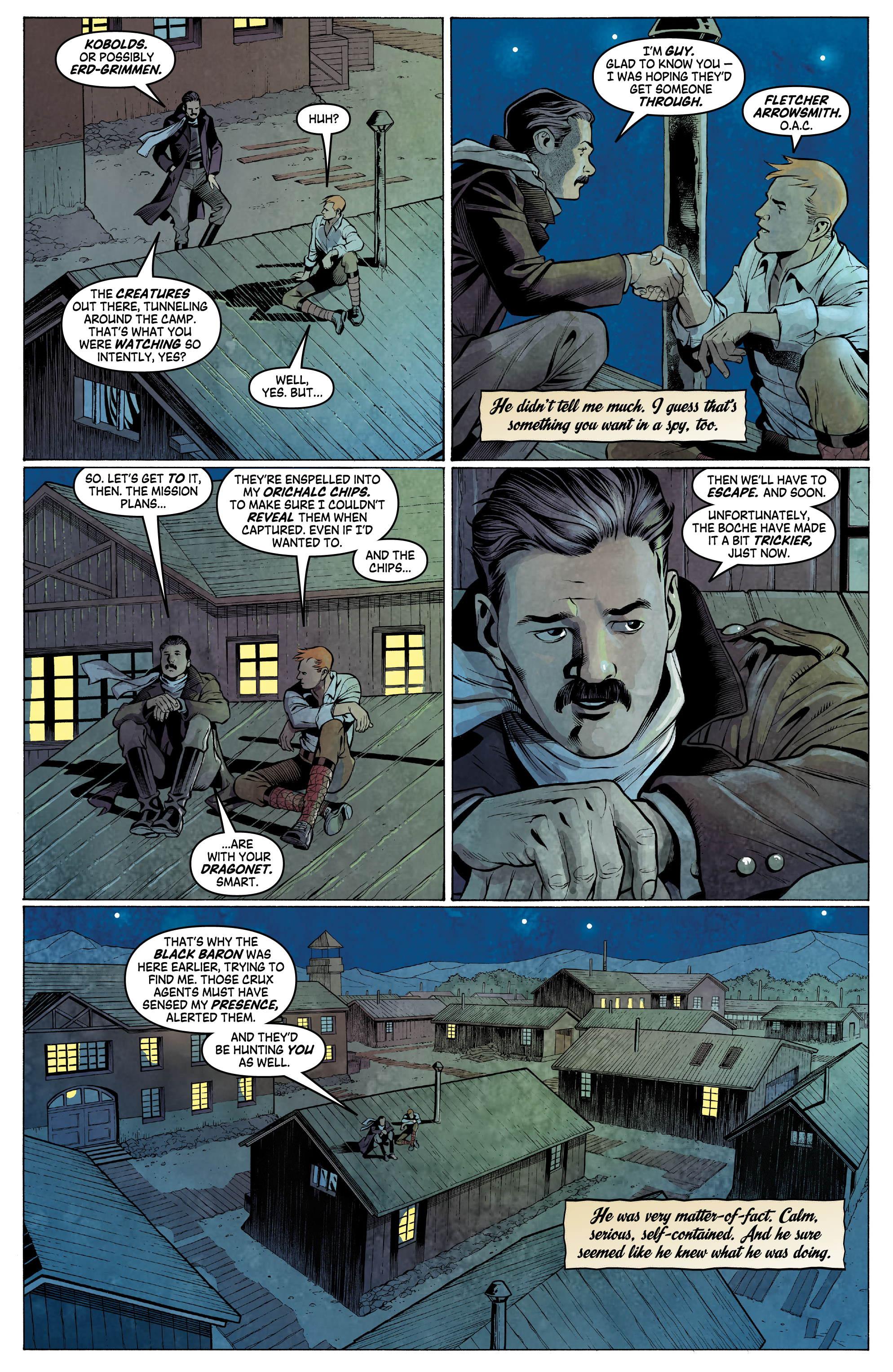 Read online Arrowsmith: Behind Enemy Lines comic -  Issue #3 - 4