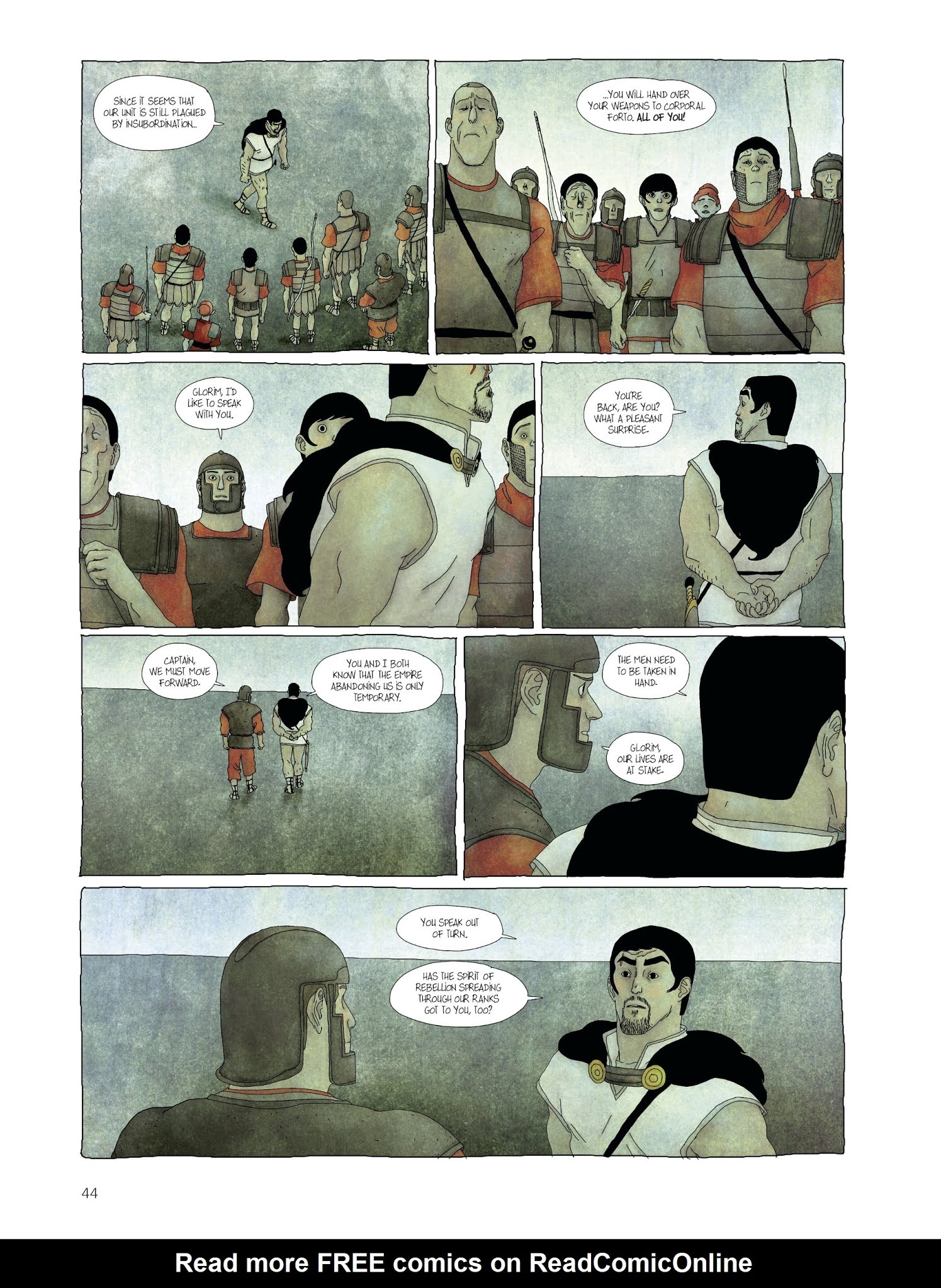 Read online For the Empire comic -  Issue #3 - 44