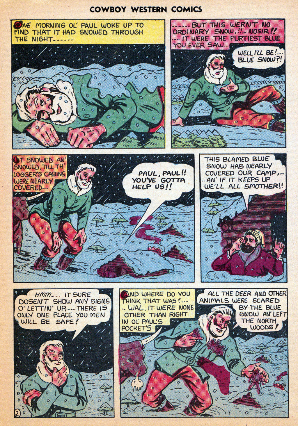 Read online Cowboy Western Comics (1948) comic -  Issue #29 - 15