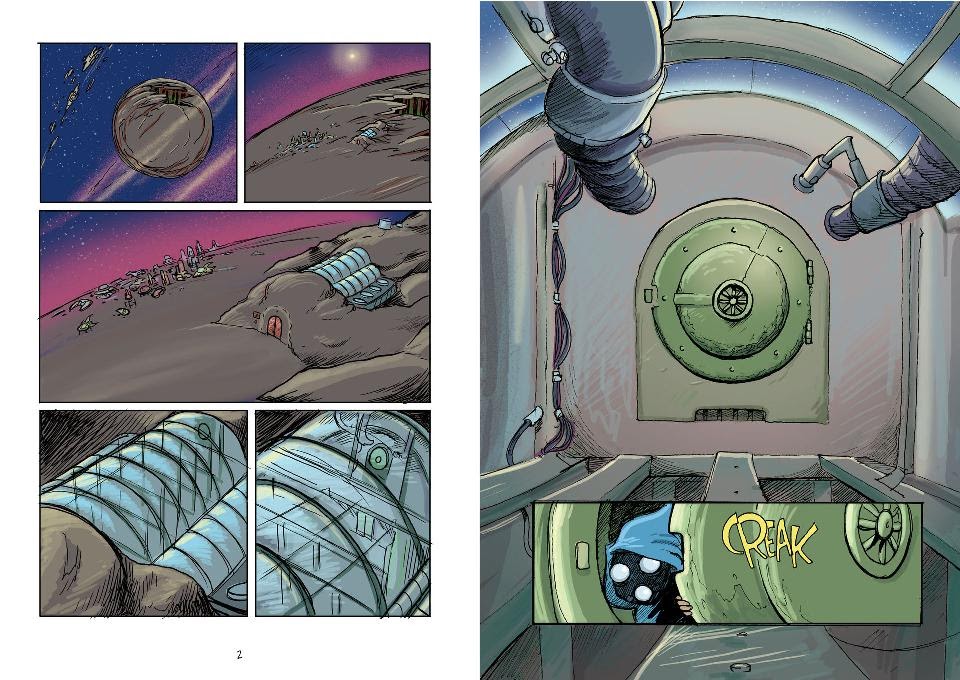 Read online The Return of Zita the Spacegirl comic -  Issue # TPB - 5