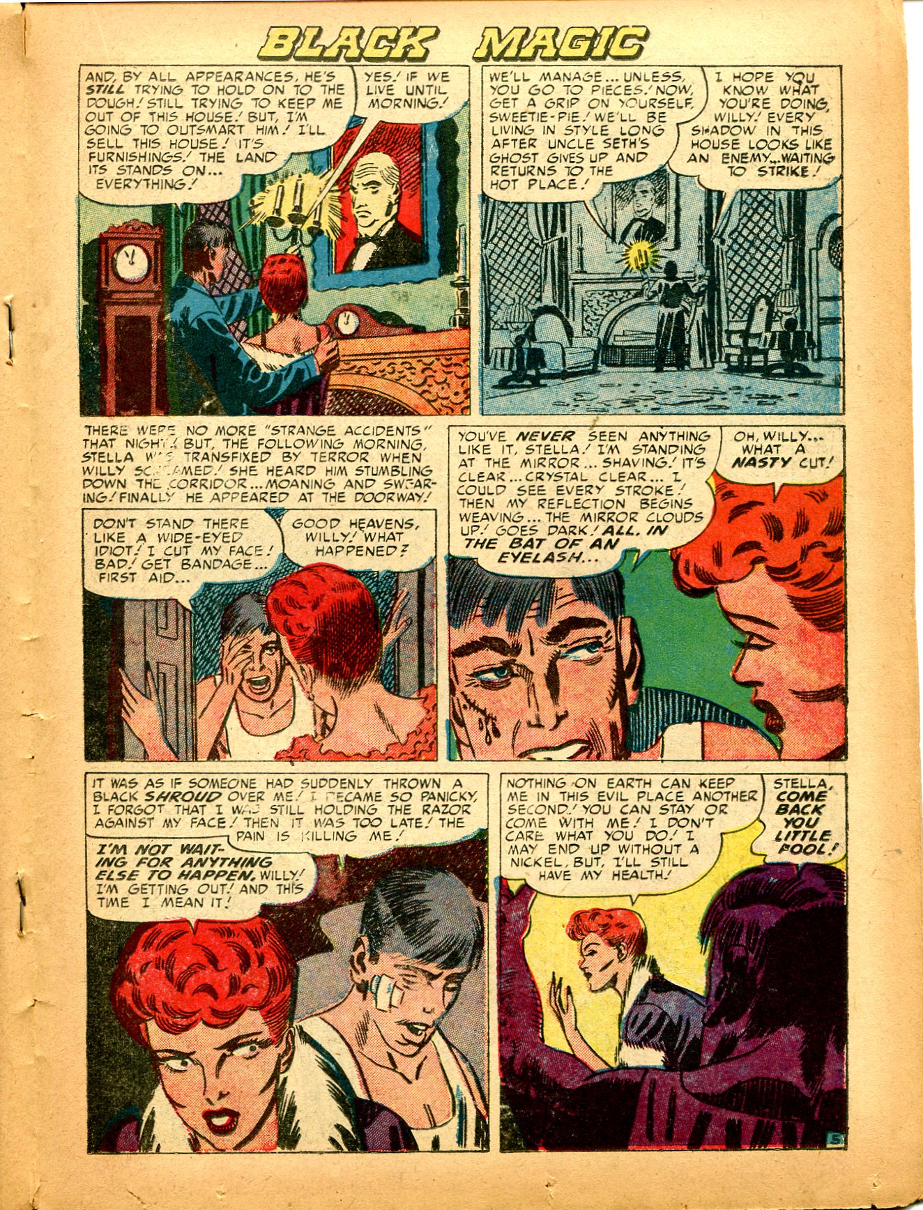Read online Black Magic (1950) comic -  Issue #8 - 27