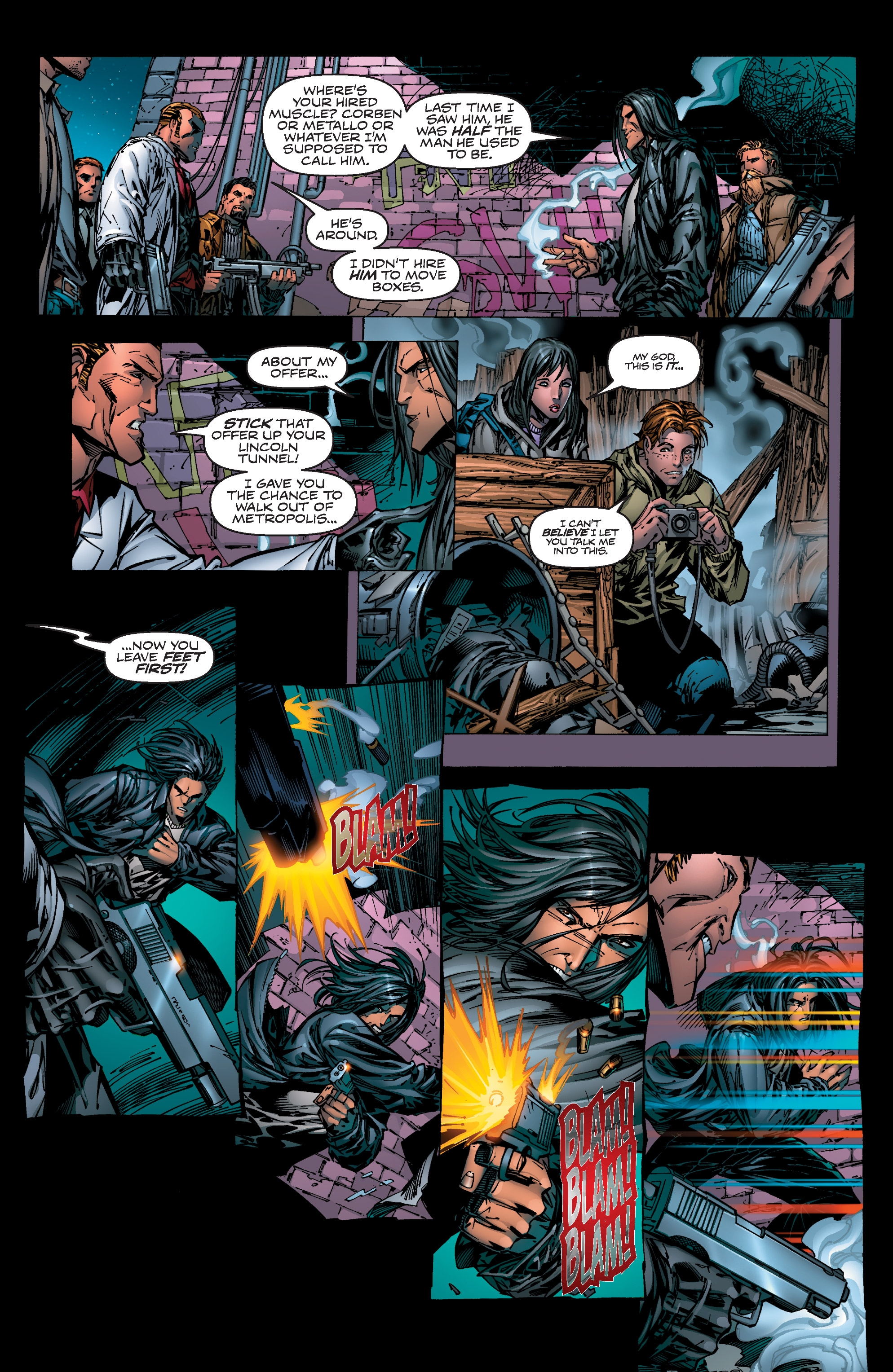 Read online The Darkness: Darkness/Batman & Darkness/Superman 20th Anniversary Collection comic -  Issue # TPB (Part 1) - 54