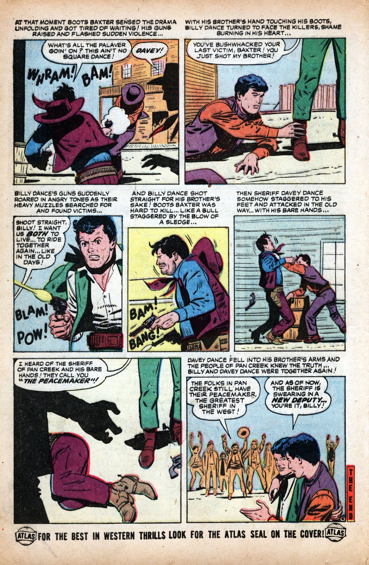 Read online Outlaw Fighters comic -  Issue #2 - 8