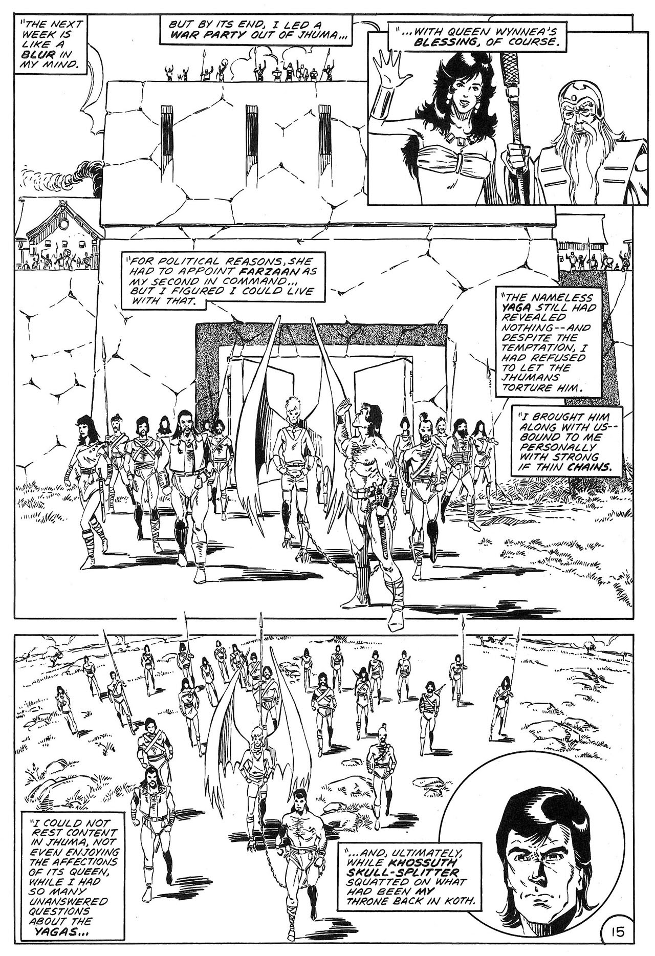 Read online Ironhand of Almuric comic -  Issue #3 - 17