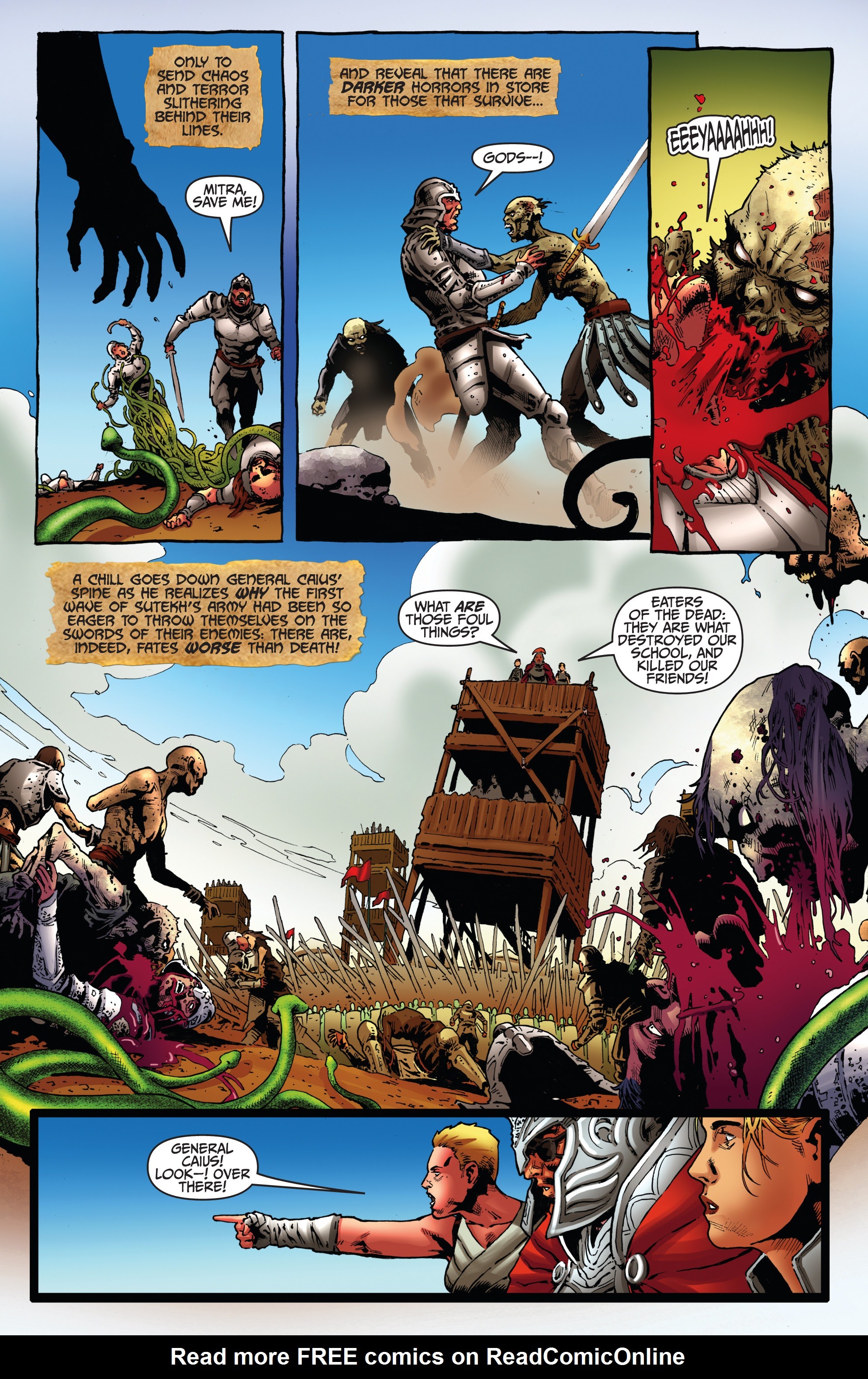 Read online Red Sonja: Vulture's Circle comic -  Issue # _TPB - 77