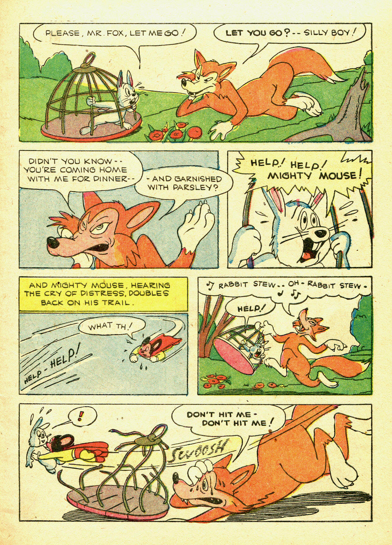 Read online Paul Terry's Mighty Mouse Comics comic -  Issue #30 - 5
