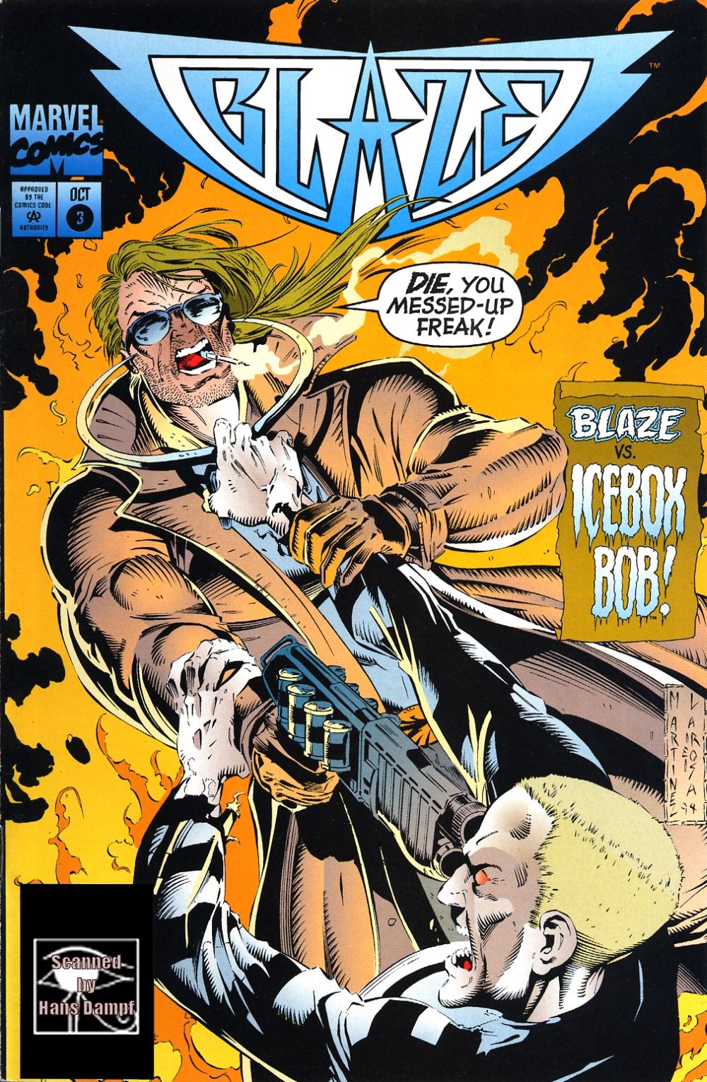 Read online Blaze comic -  Issue #3 - 1