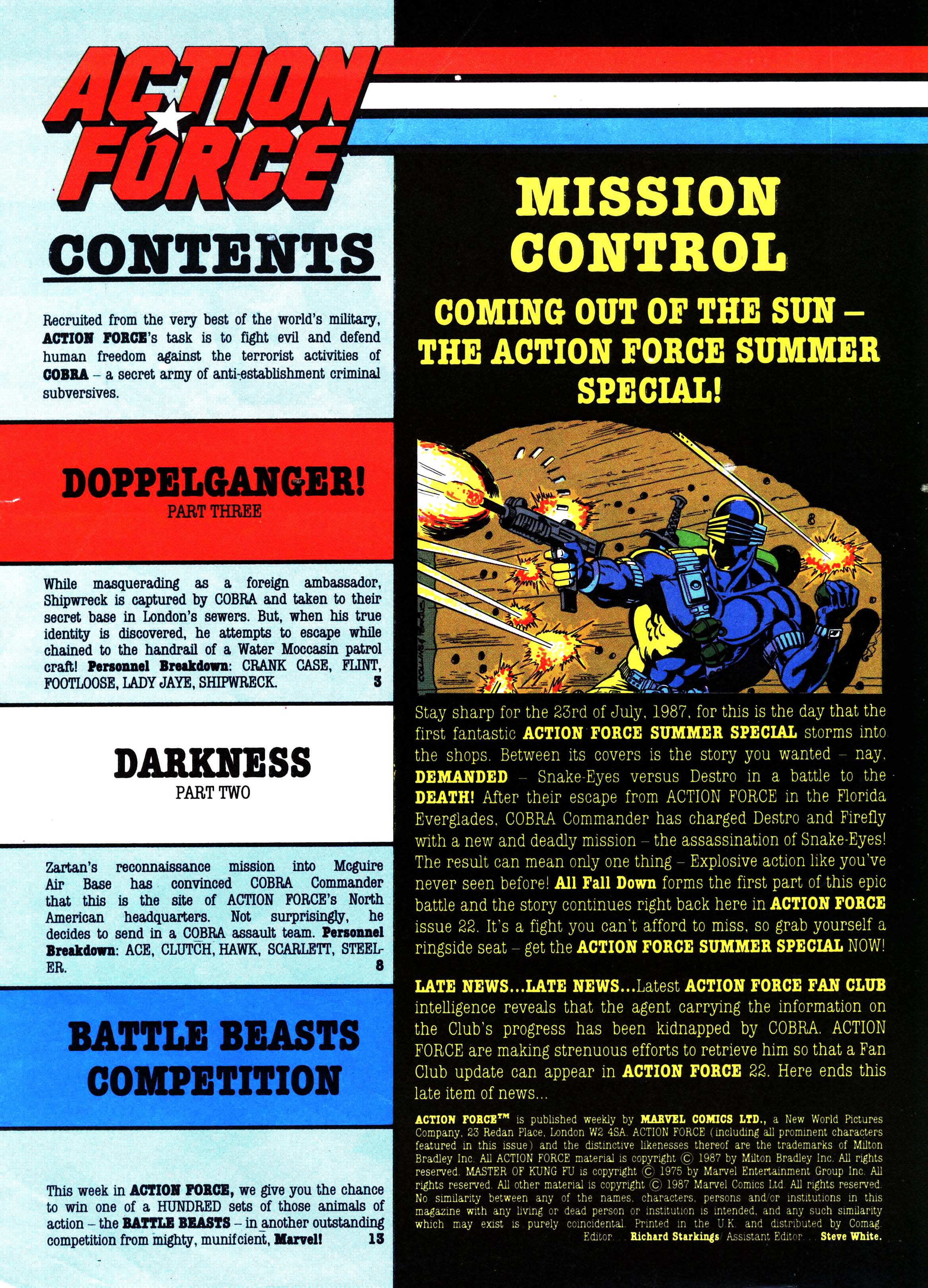 Read online Action Force comic -  Issue #21 - 2