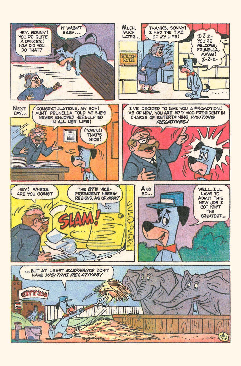 Read online Huckleberry Hound (1960) comic -  Issue #33 - 16