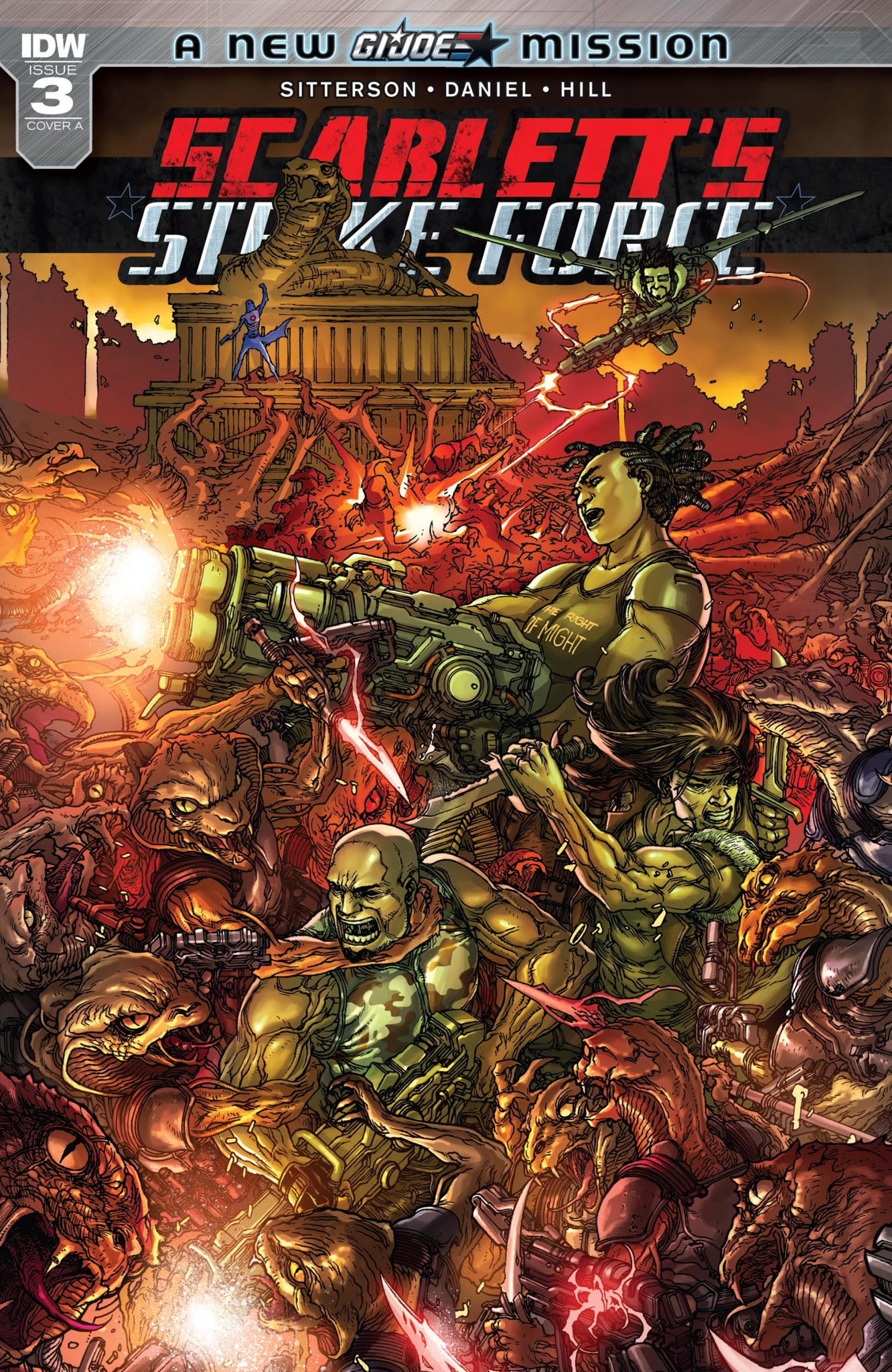 Read online Scarlett's Strike Force comic -  Issue #3 - 1