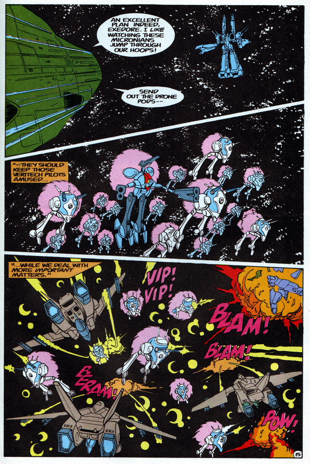 Read online Robotech The Macross Saga comic -  Issue #22 - 16