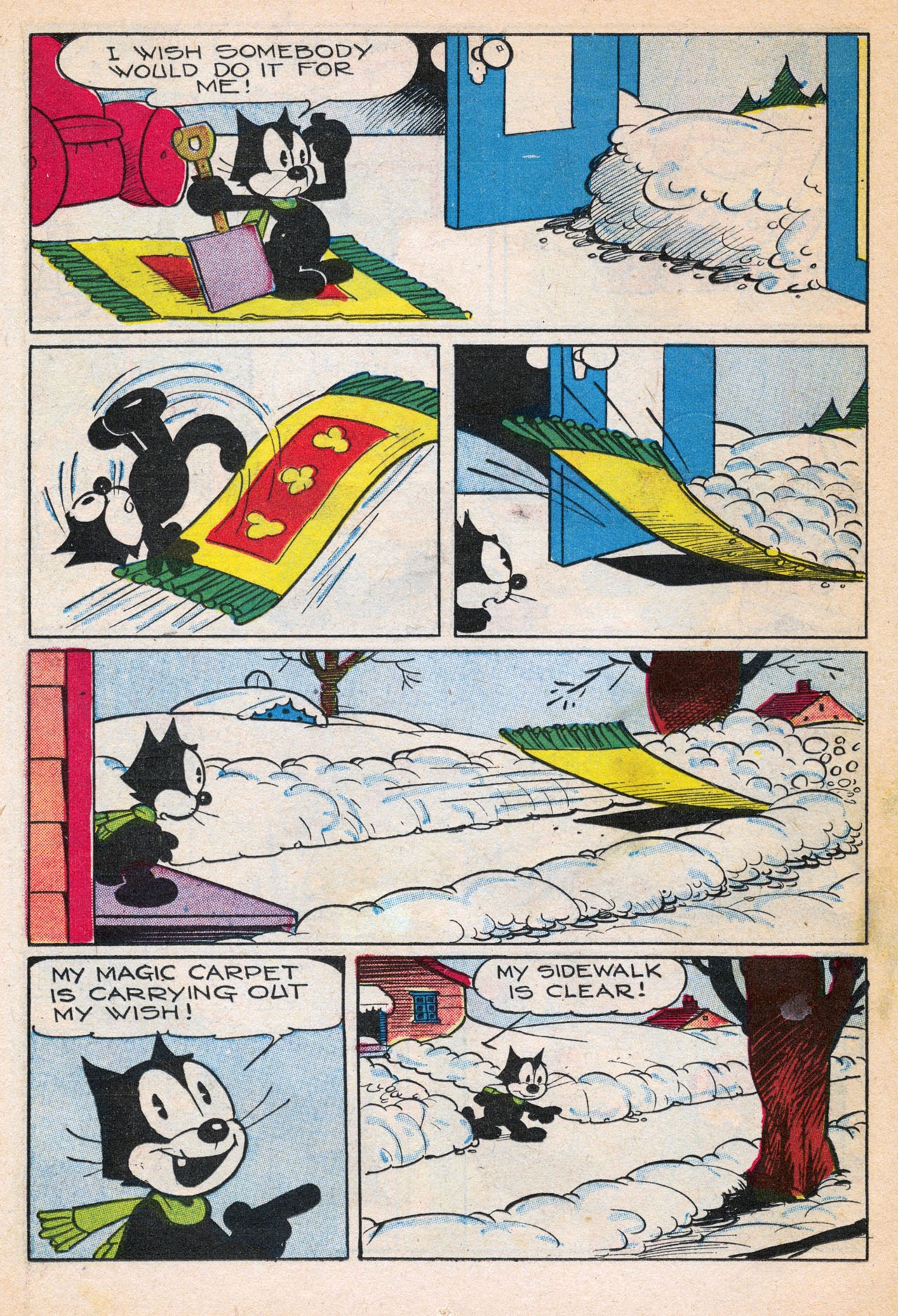 Read online Felix the Cat (1948) comic -  Issue #19 - 20