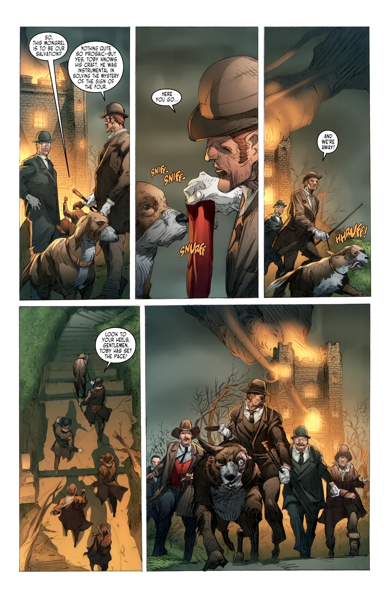 Read online Victorian Undead (2011) comic -  Issue #4 - 13