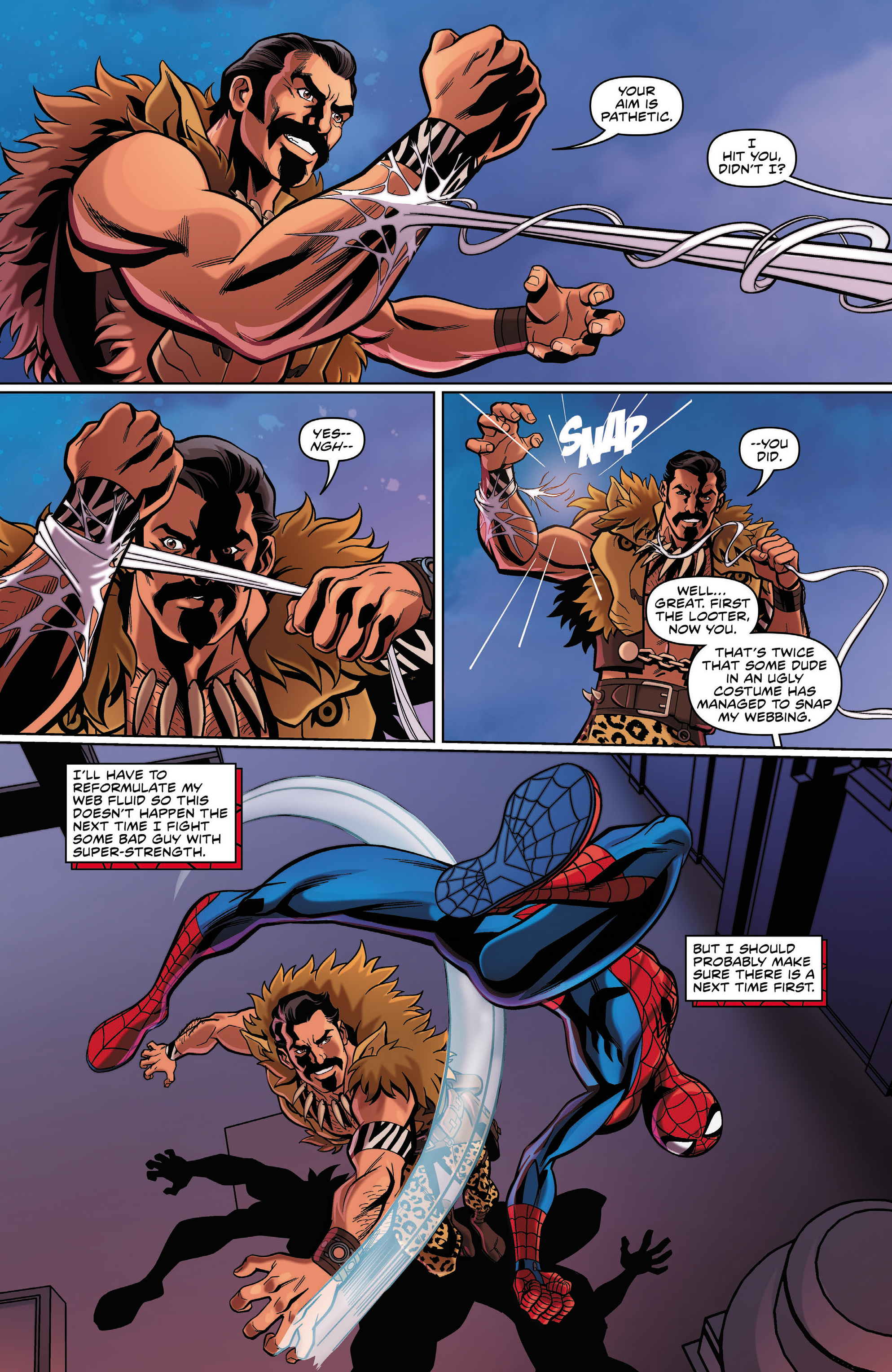 Read online Marvel-Verse: Kraven The Hunter comic -  Issue # TPB - 33