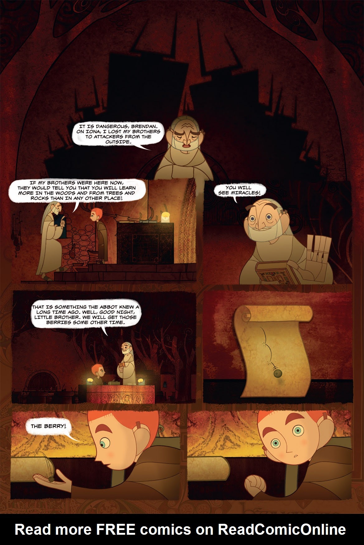Read online The Secret Of Kells comic -  Issue # TPB - 33