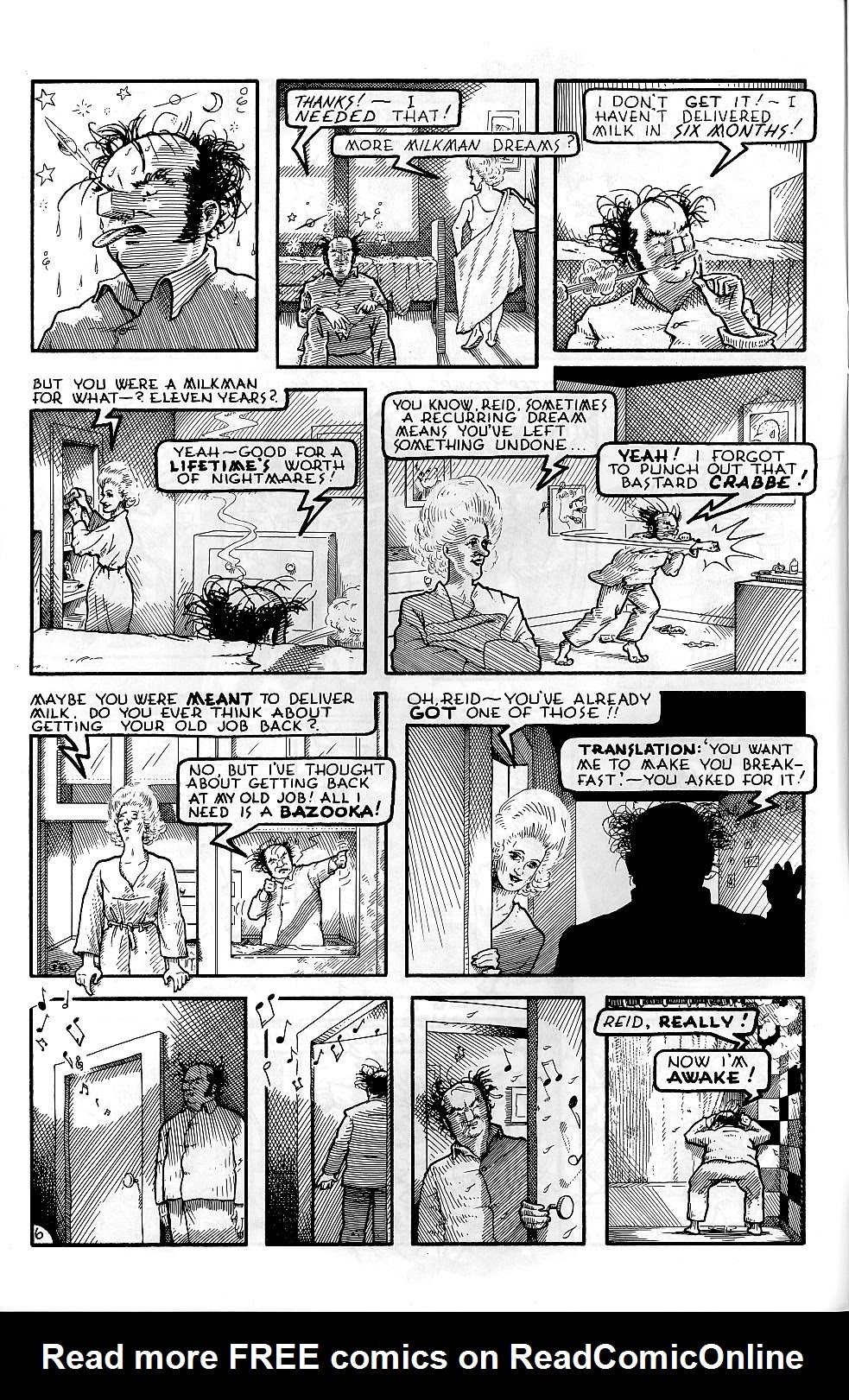 Read online Reid Fleming, World's Toughest Milkman (1980) comic -  Issue #4 - 8