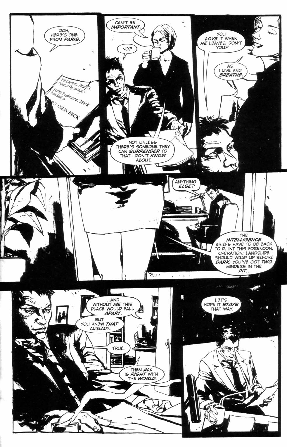 Read online Queen & Country comic -  Issue #13 - 11