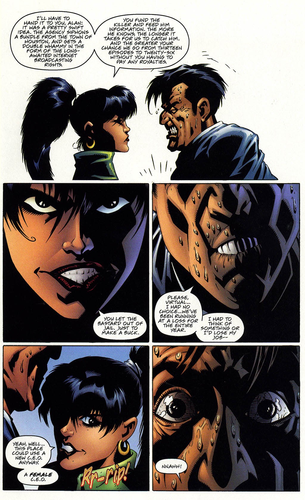 Read online The Agency comic -  Issue #6 - 32