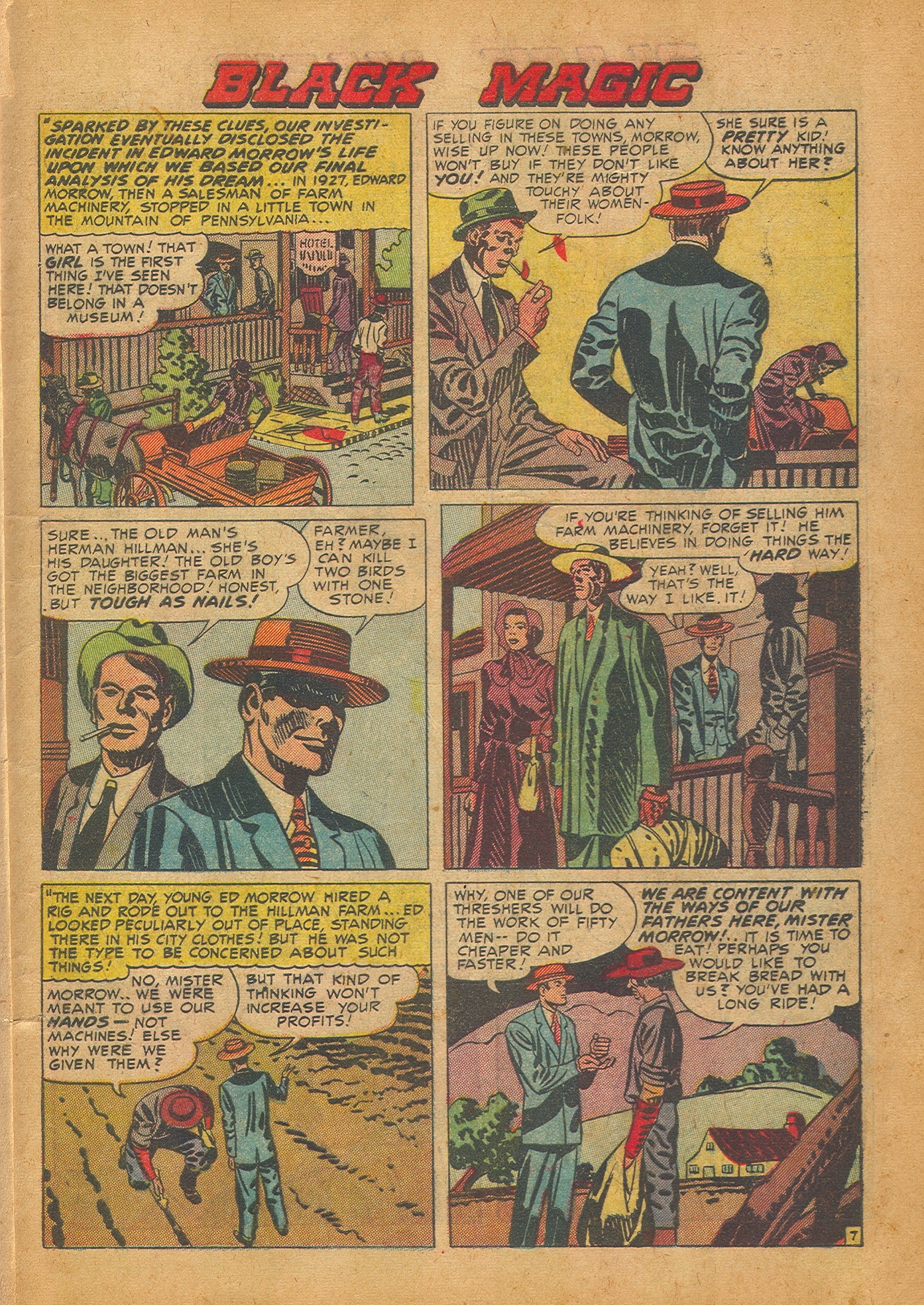 Read online Black Magic (1950) comic -  Issue #2 - 9