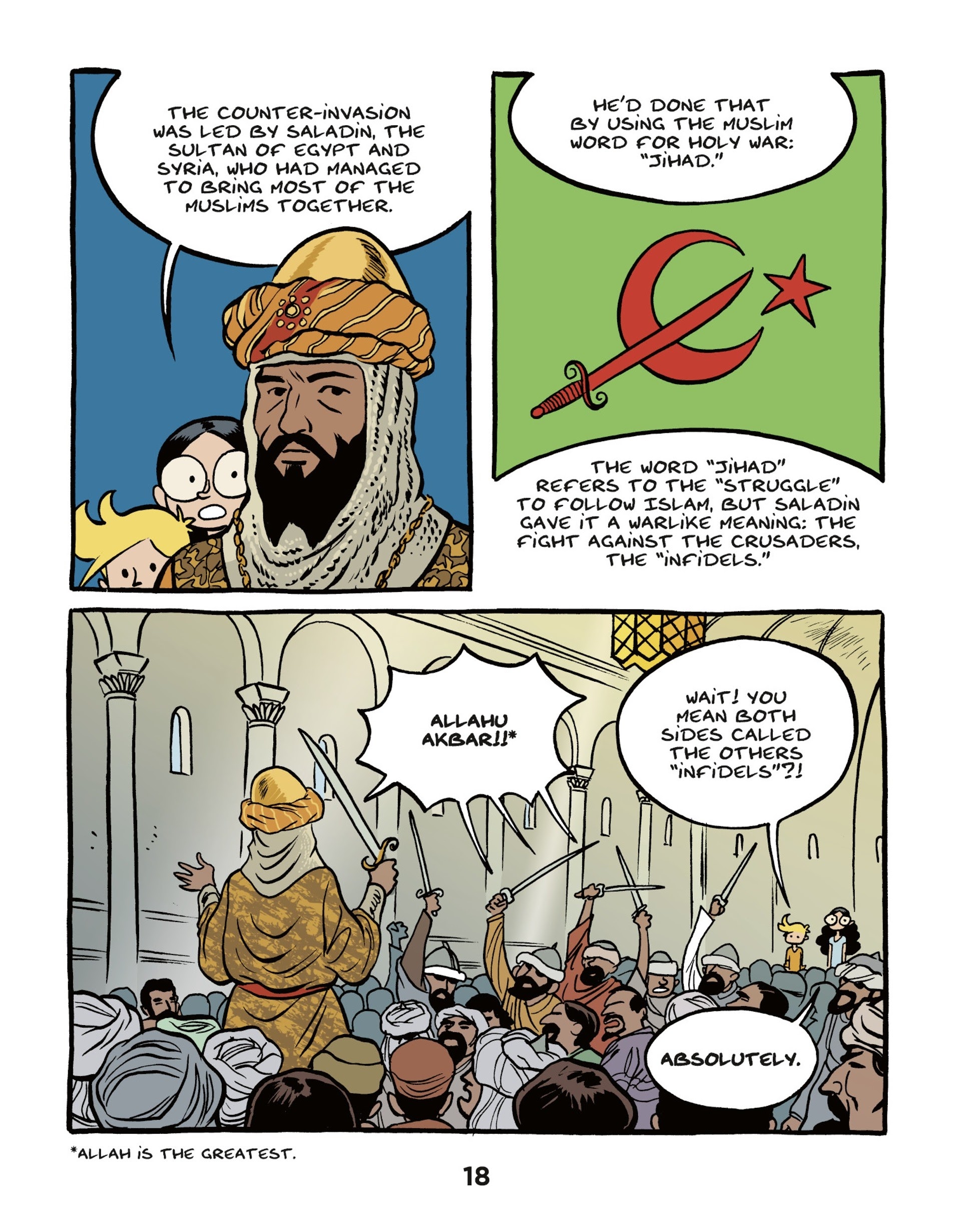 Read online On The History Trail With Ariane & Nino comic -  Issue #3 - 18