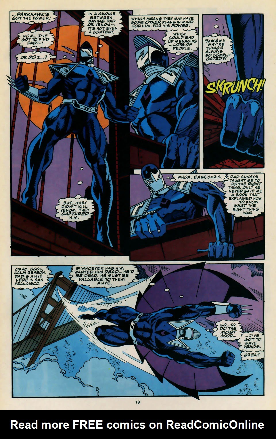 Read online Darkhawk (1991) comic -  Issue #36 - 16