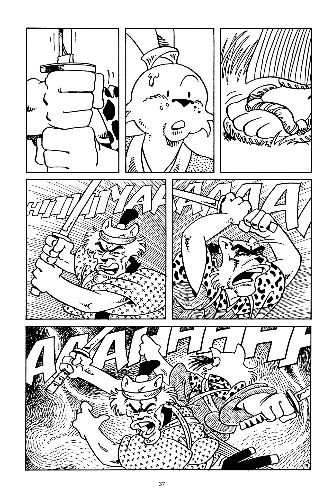 Read online The Usagi Yojimbo Saga comic -  Issue # TPB 2 - 37