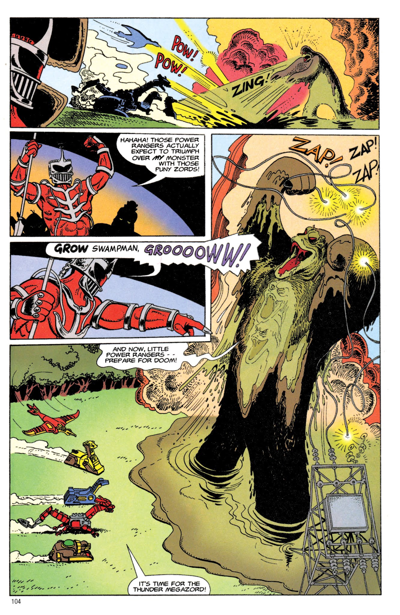 Read online Mighty Morphin Power Rangers Archive comic -  Issue # TPB 1 (Part 2) - 4