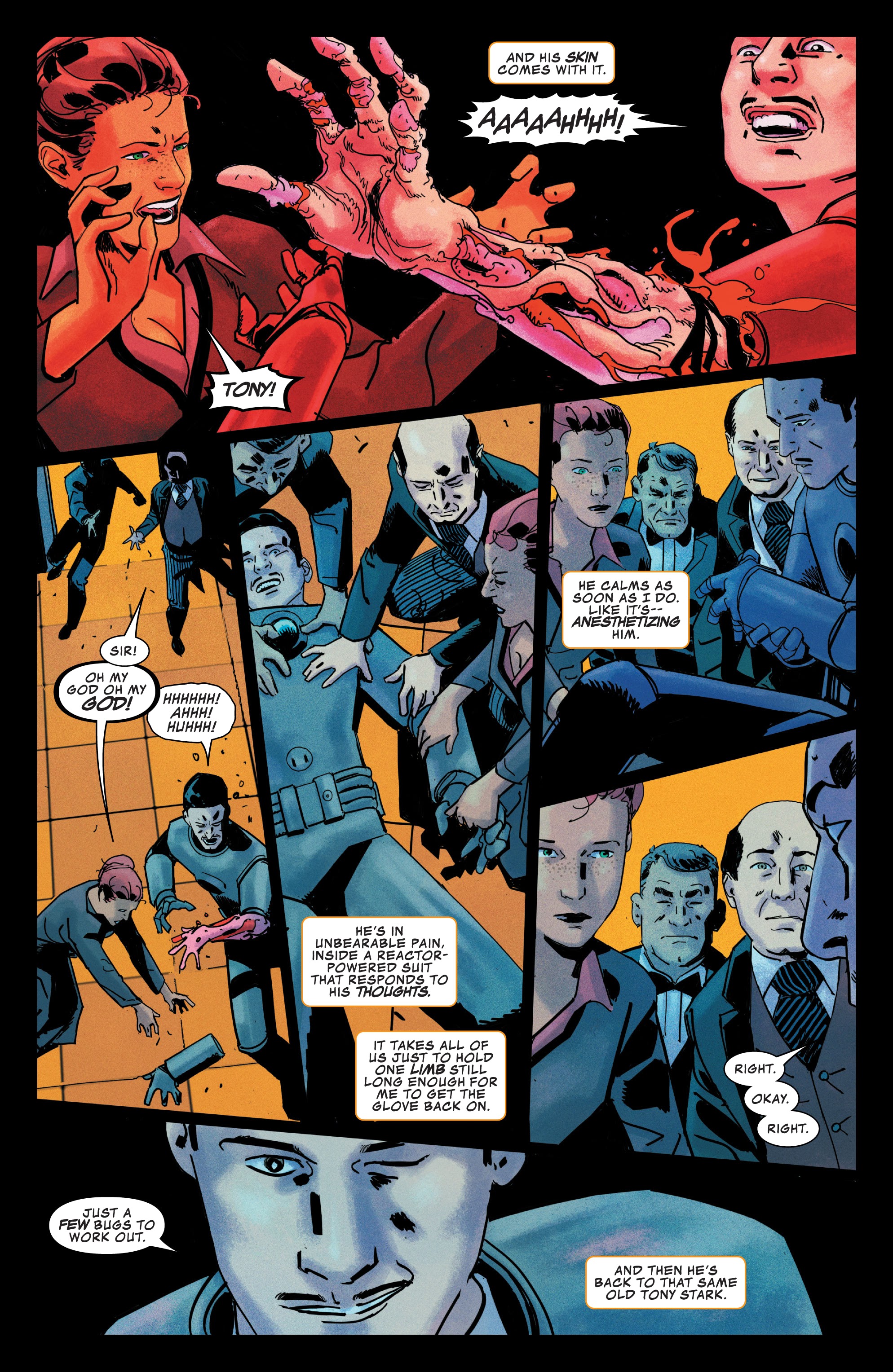 Read online The Darkhold comic -  Issue # Iron Man - 9