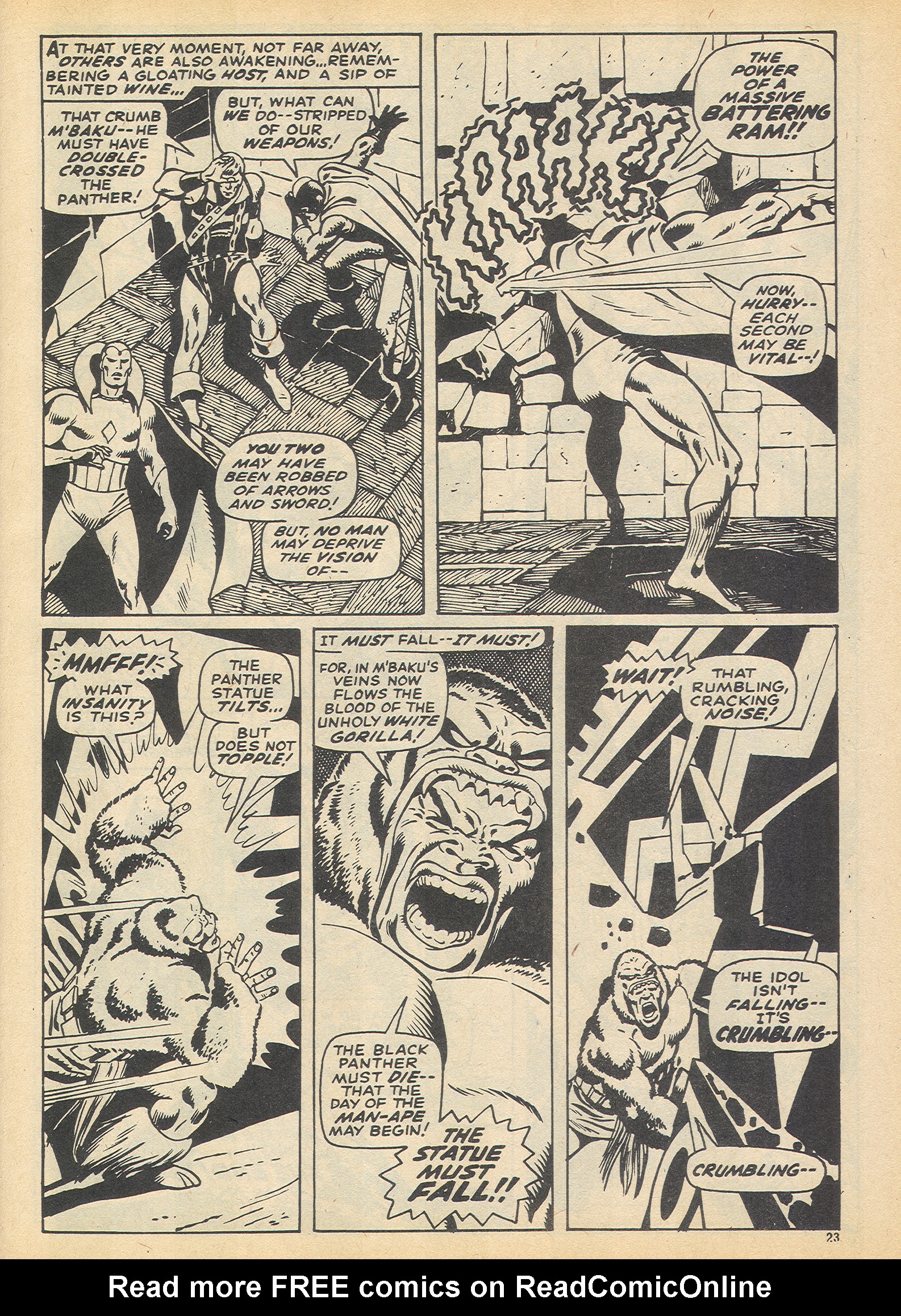 Read online The Avengers (1973) comic -  Issue #91 - 23