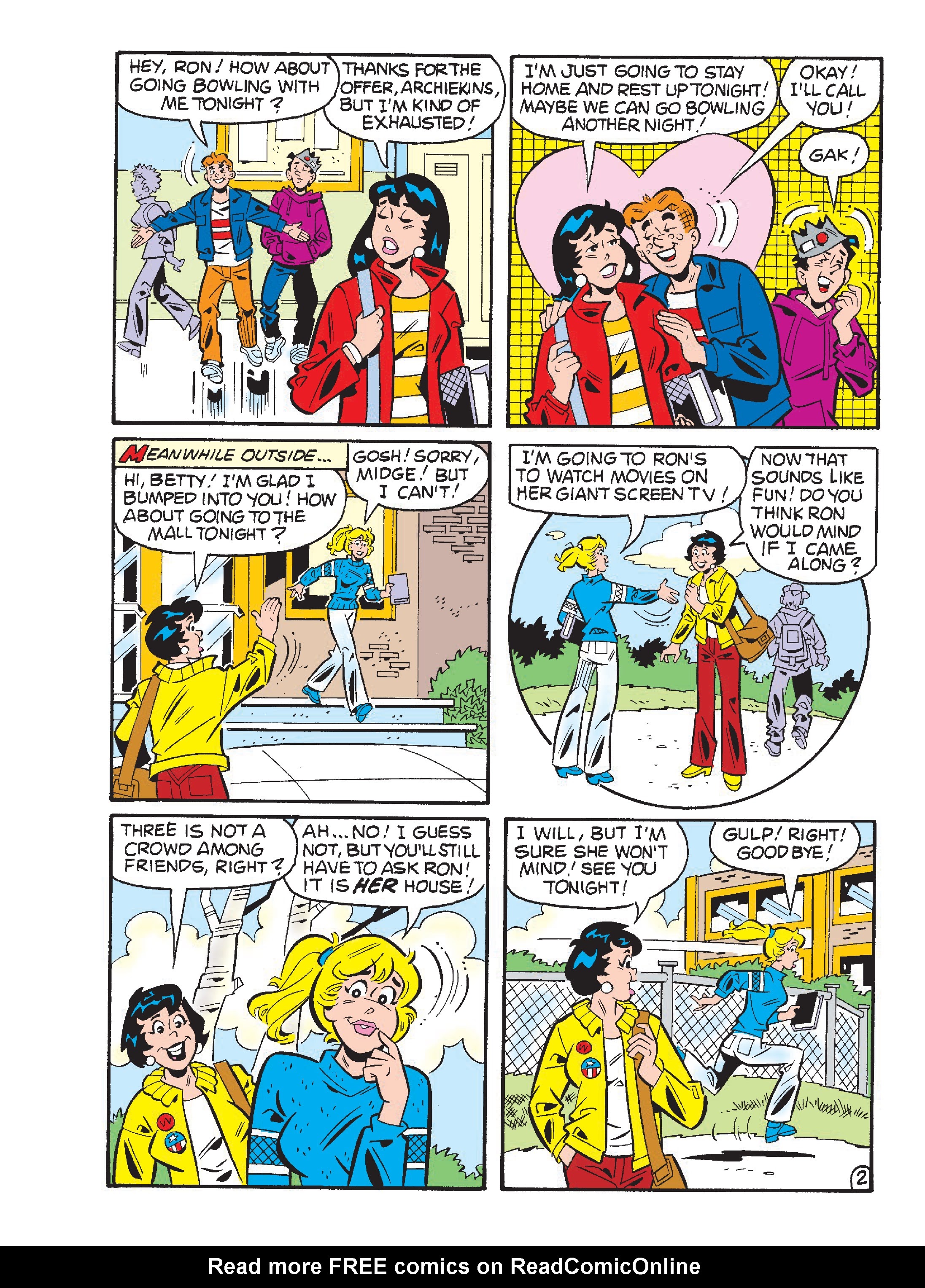 Read online Betty & Veronica Friends Double Digest comic -  Issue #259 - 170