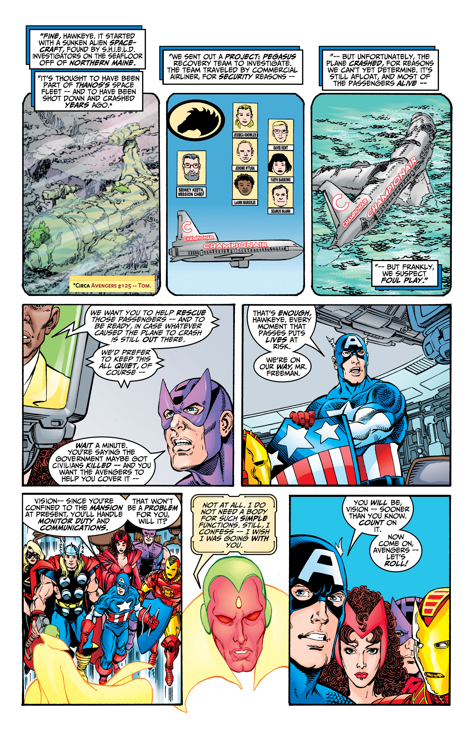 Read online Avengers By Kurt Busiek & George Perez Omnibus comic -  Issue # TPB (Part 2) - 21