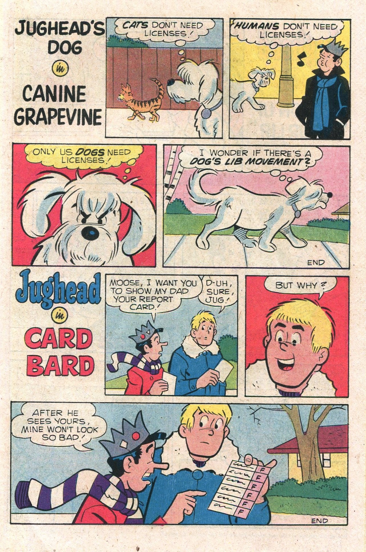 Read online Jughead's Jokes comic -  Issue #67 - 23