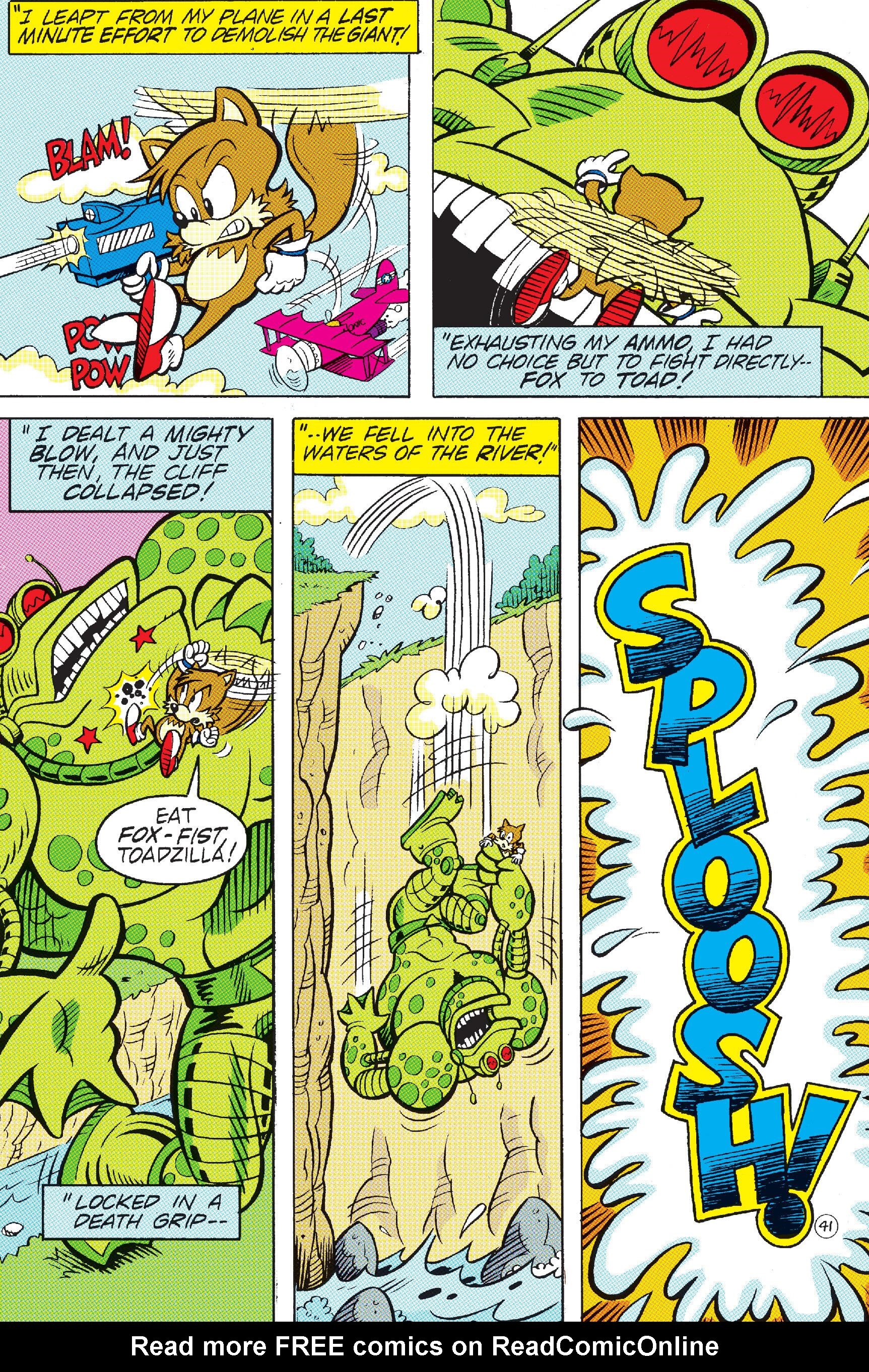 Read online Sonic The Hedgehog In Your Face Special comic -  Issue # Full - 32