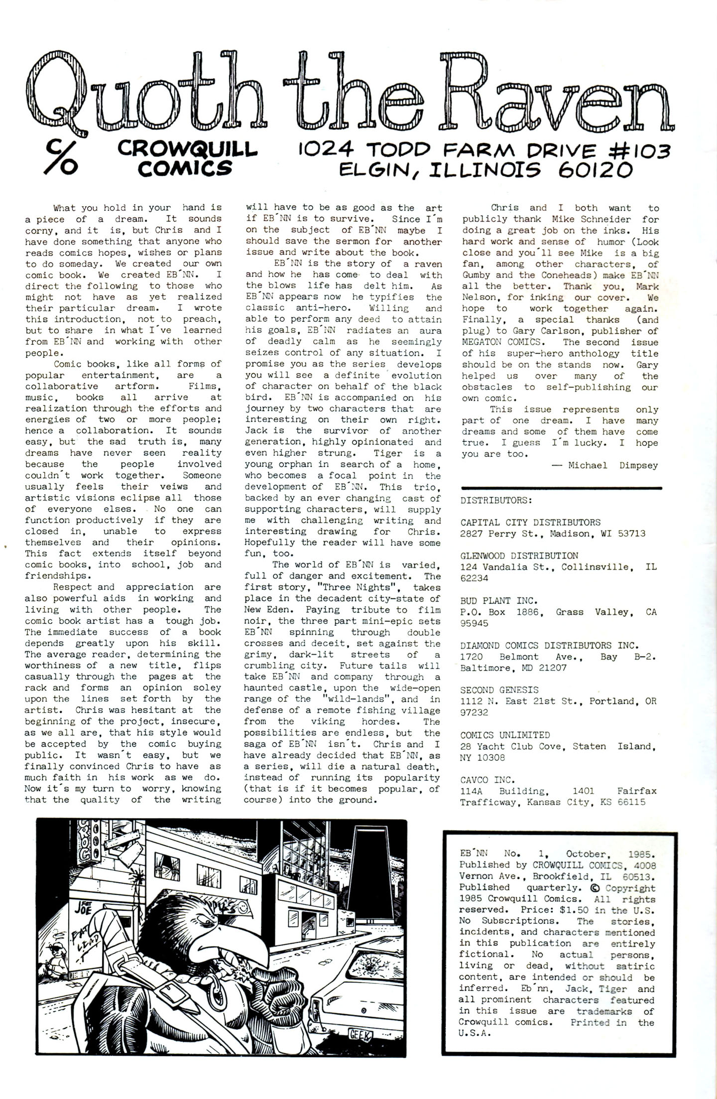 Read online Eb'nn comic -  Issue #1 - 2