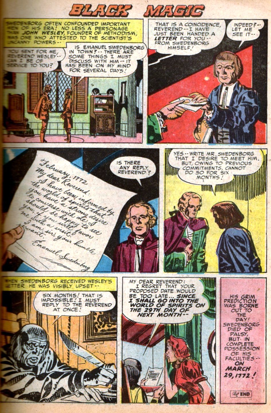 Read online Black Magic (1950) comic -  Issue #5 - 31