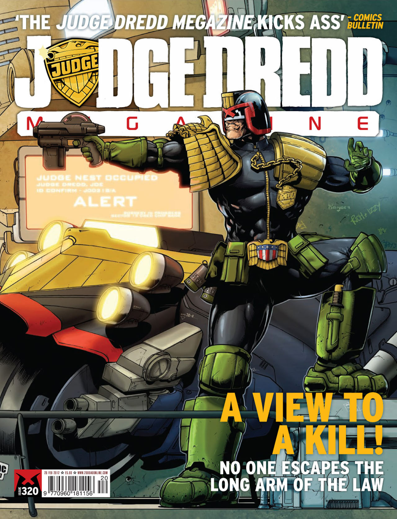 Read online Judge Dredd Megazine (Vol. 5) comic -  Issue #320 - 2