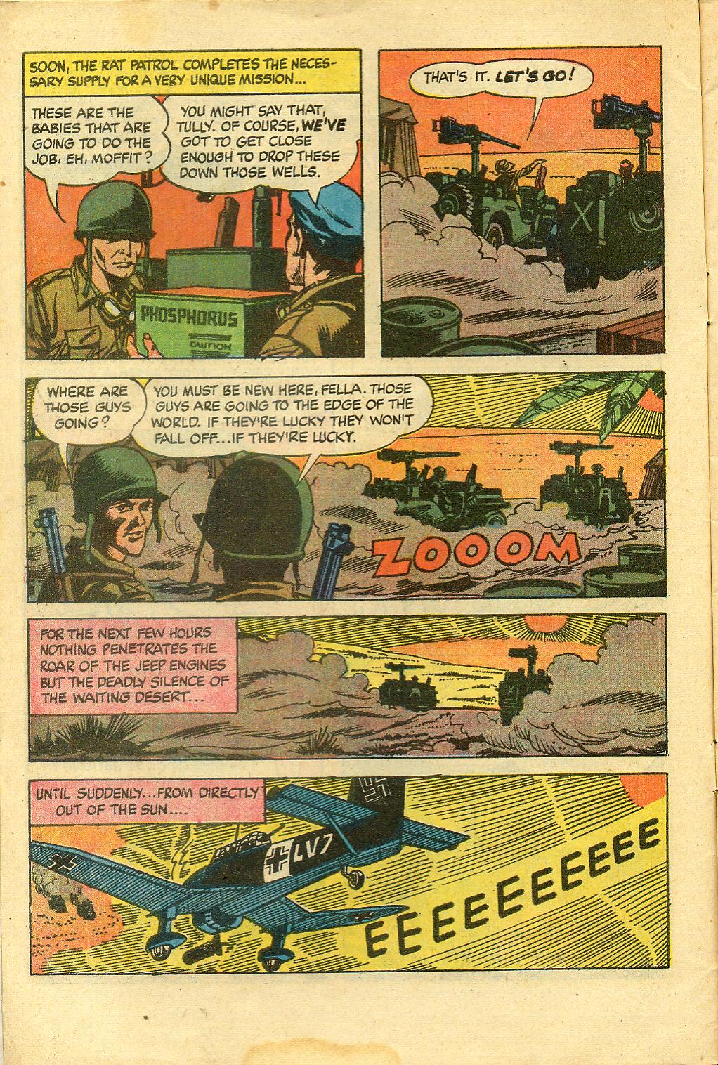 Read online The Rat Patrol comic -  Issue #5 - 6