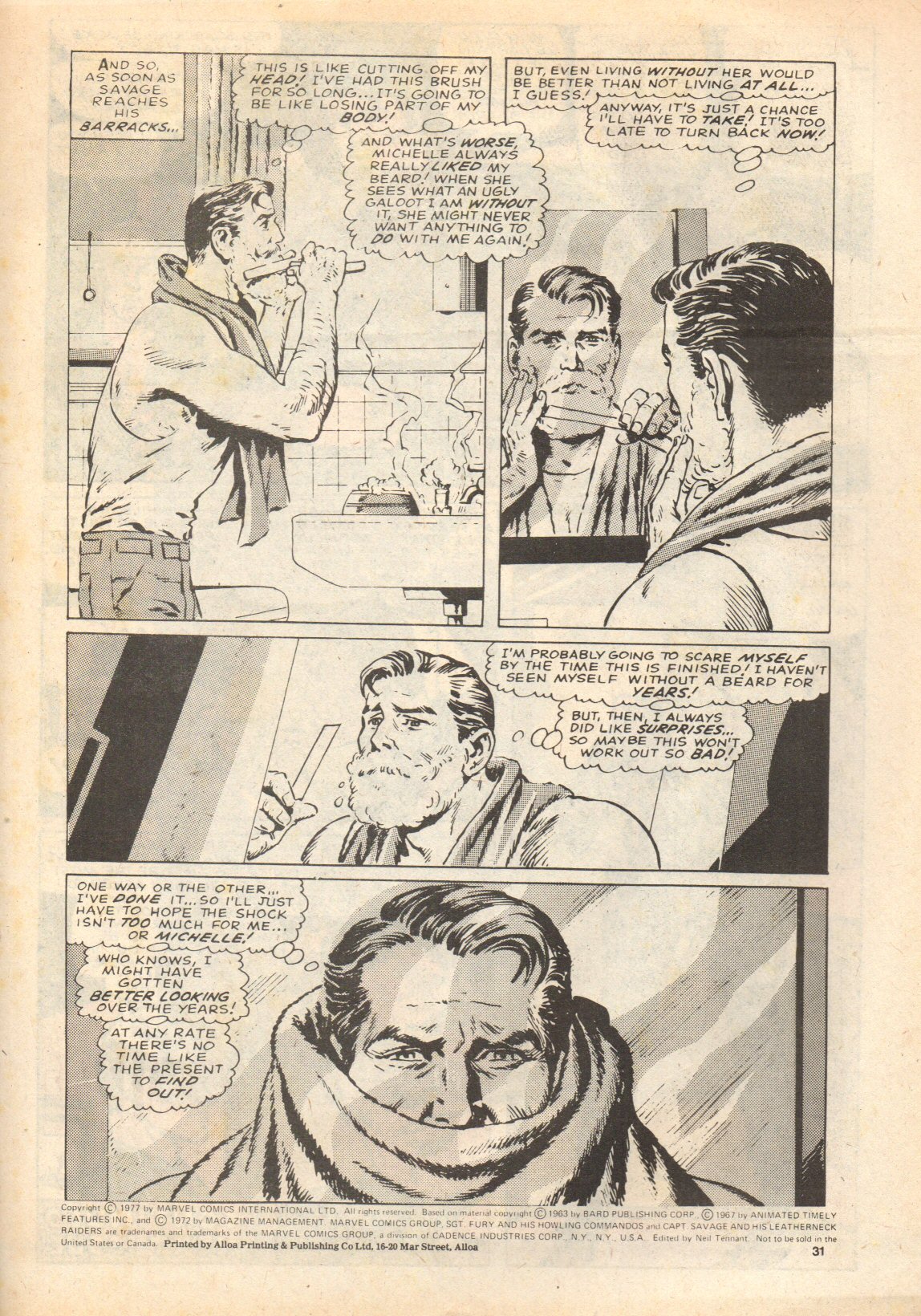 Read online Fury (1977) comic -  Issue #16 - 31